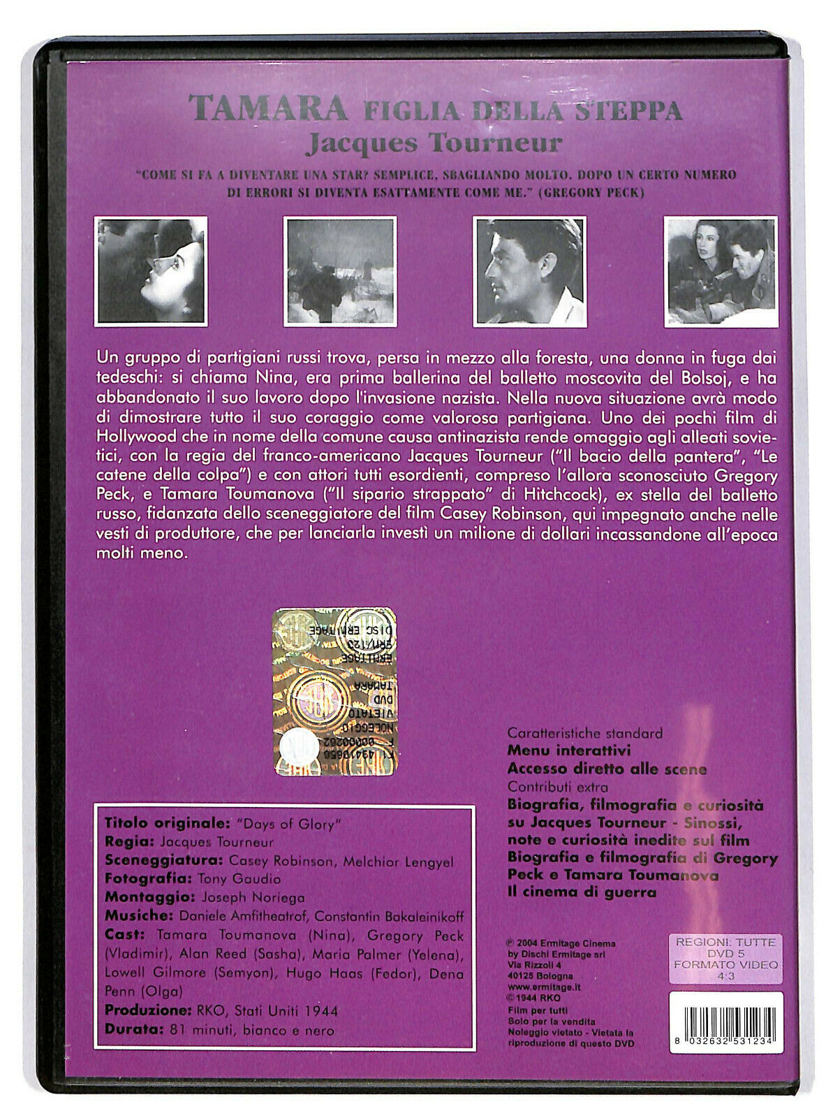 EBOND Tamara Figlia Della Steppa DVD D596412