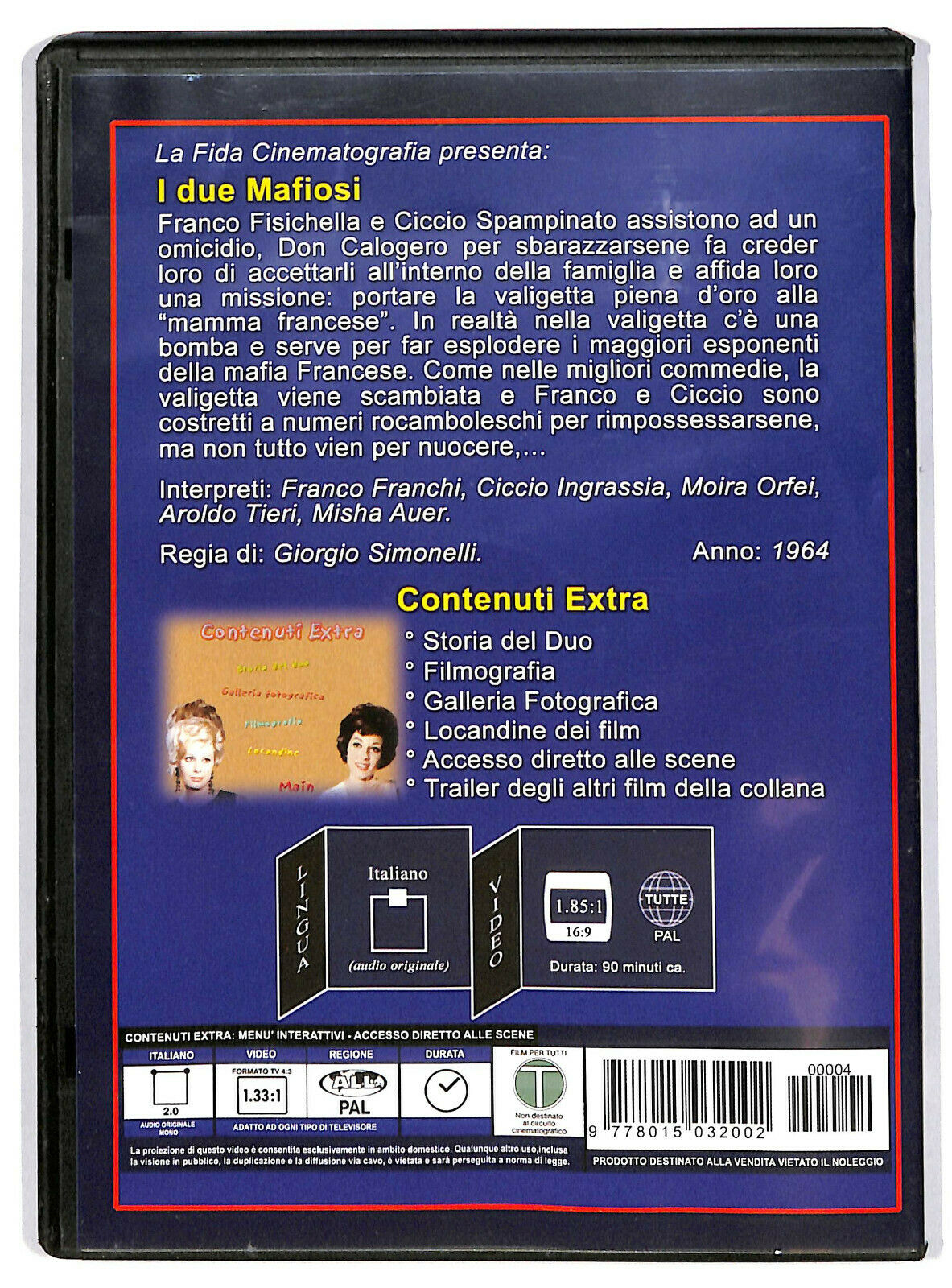 EBOND I Due Mafiosi DVD Editoriale D596433