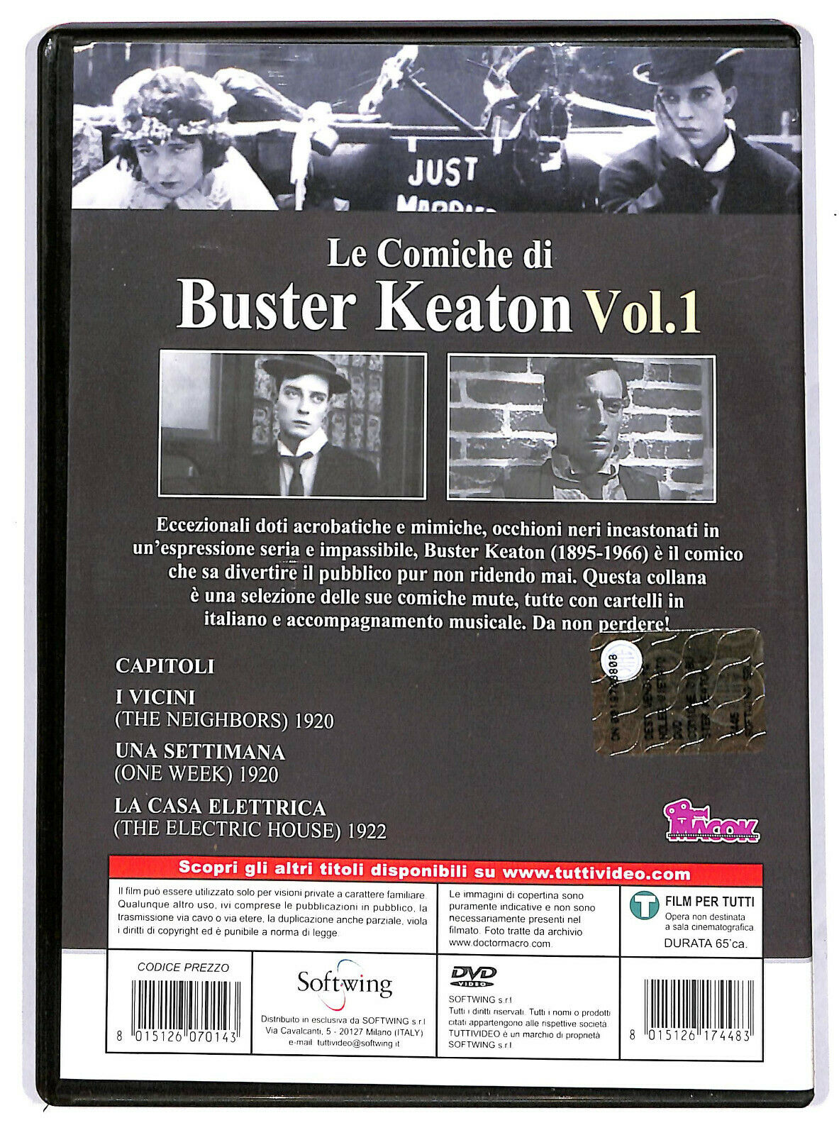 EBOND Le Comiche Di Buster Keaton Vol.1 DVD D596746