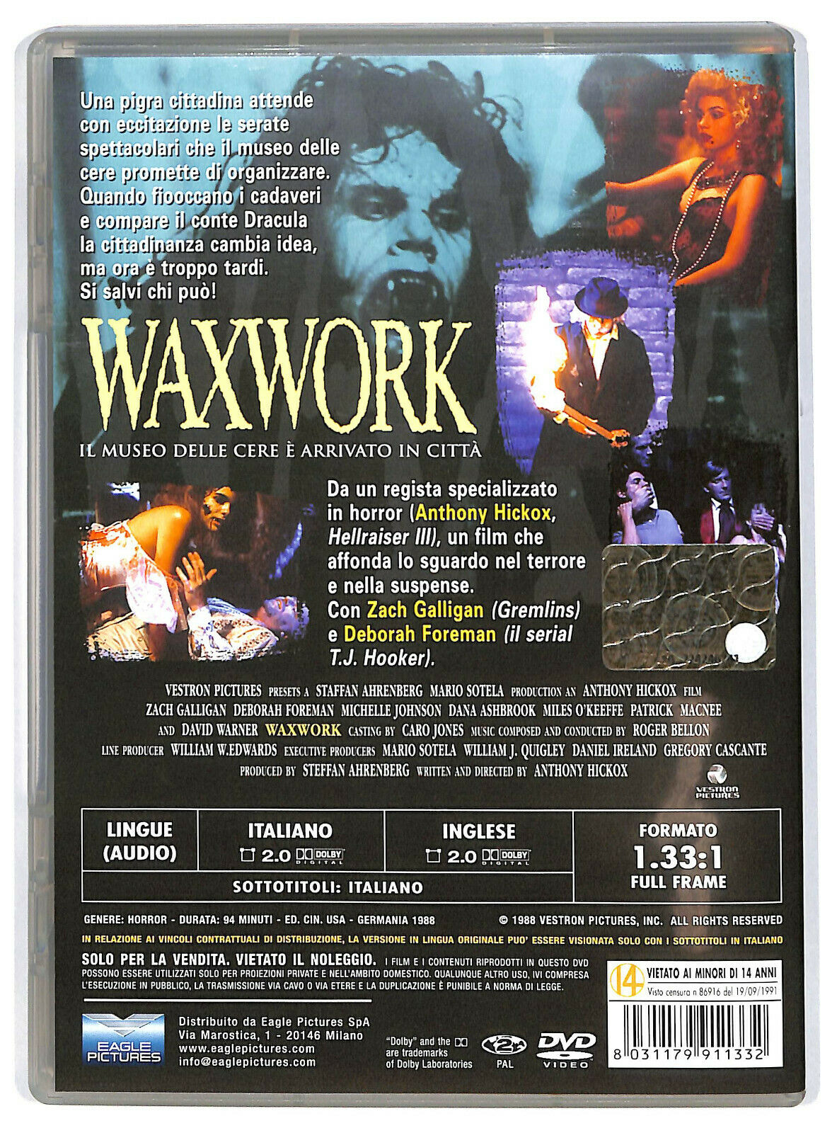 EBOND Waxwork DVD D596962