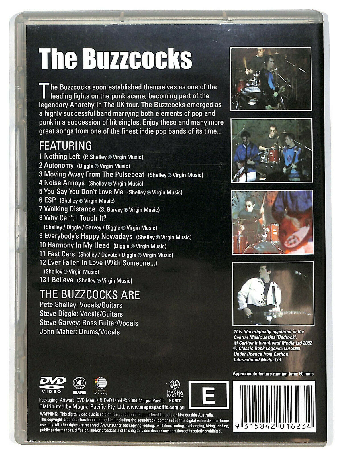 EBOND The Buzzcocks – The Buzzcocks DVD D597032