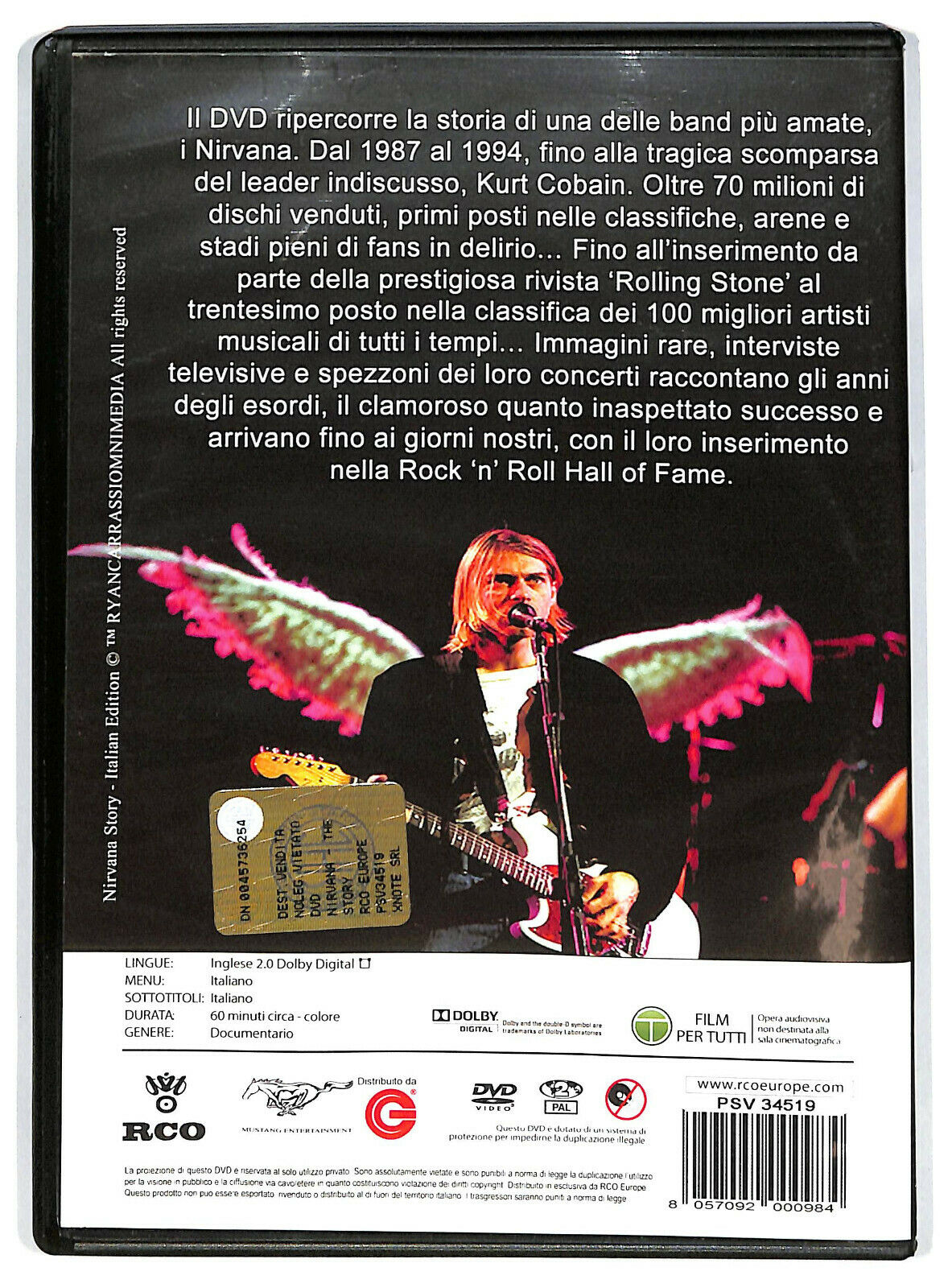 EBOND Nirvana. The Story DVD D597035
