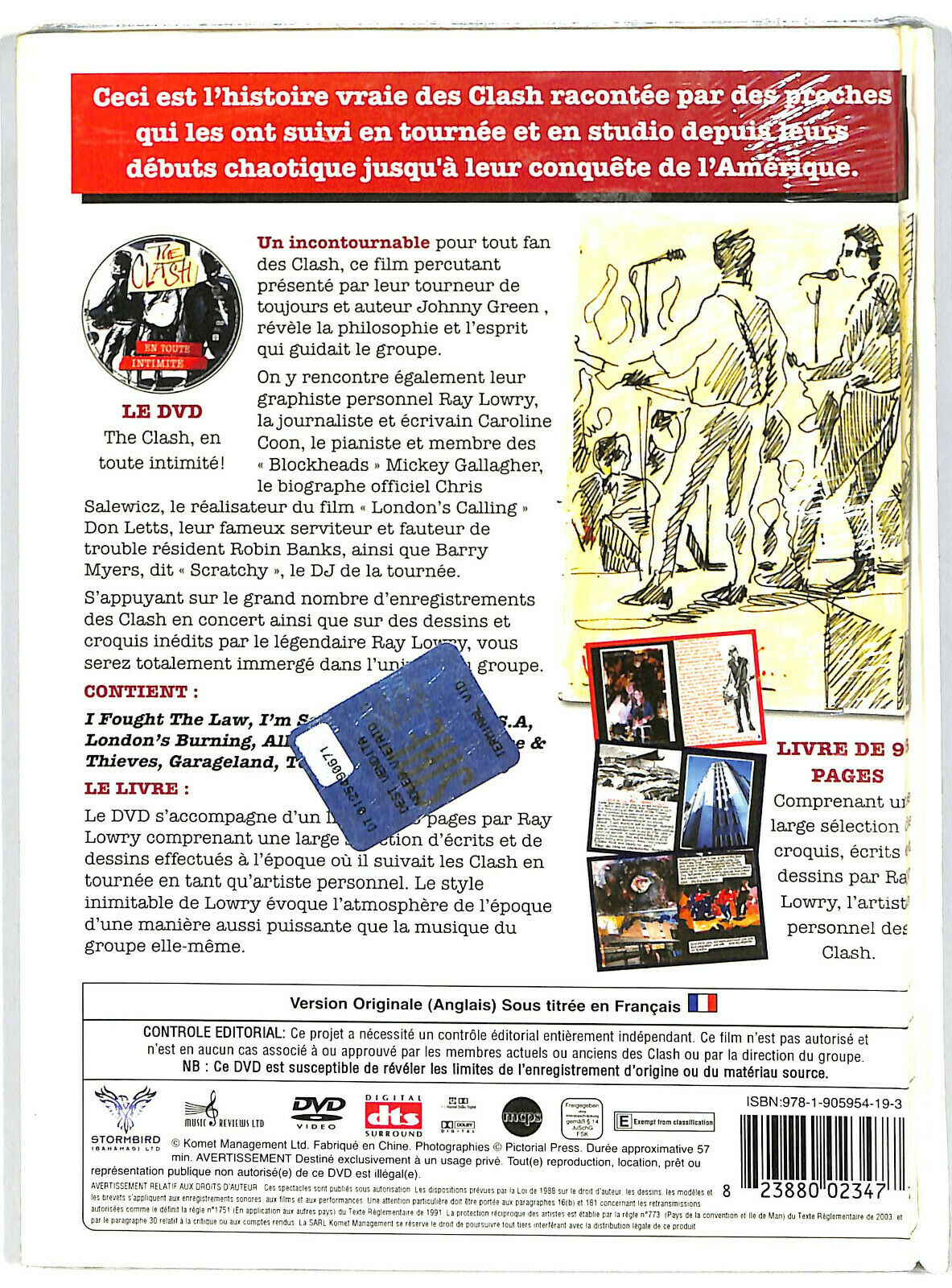EBOND Ebondthe Clash – En Toute Intimite DVD + Bookletter D597101