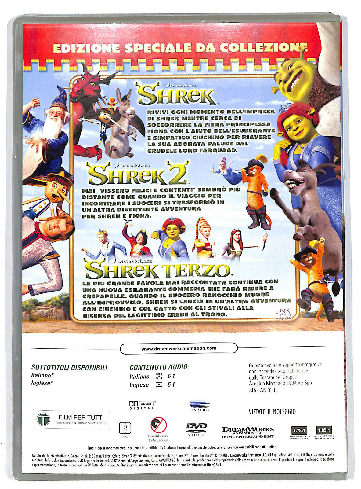 EBOND Shrek - La Trilogia DVD D597201