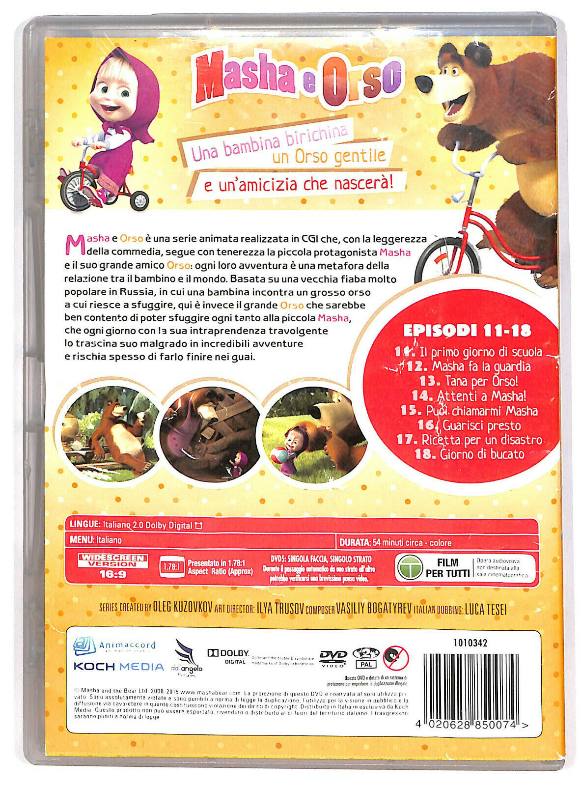 EBOND Masha e Orso. Vol. 2 DVD Editoriale D597314