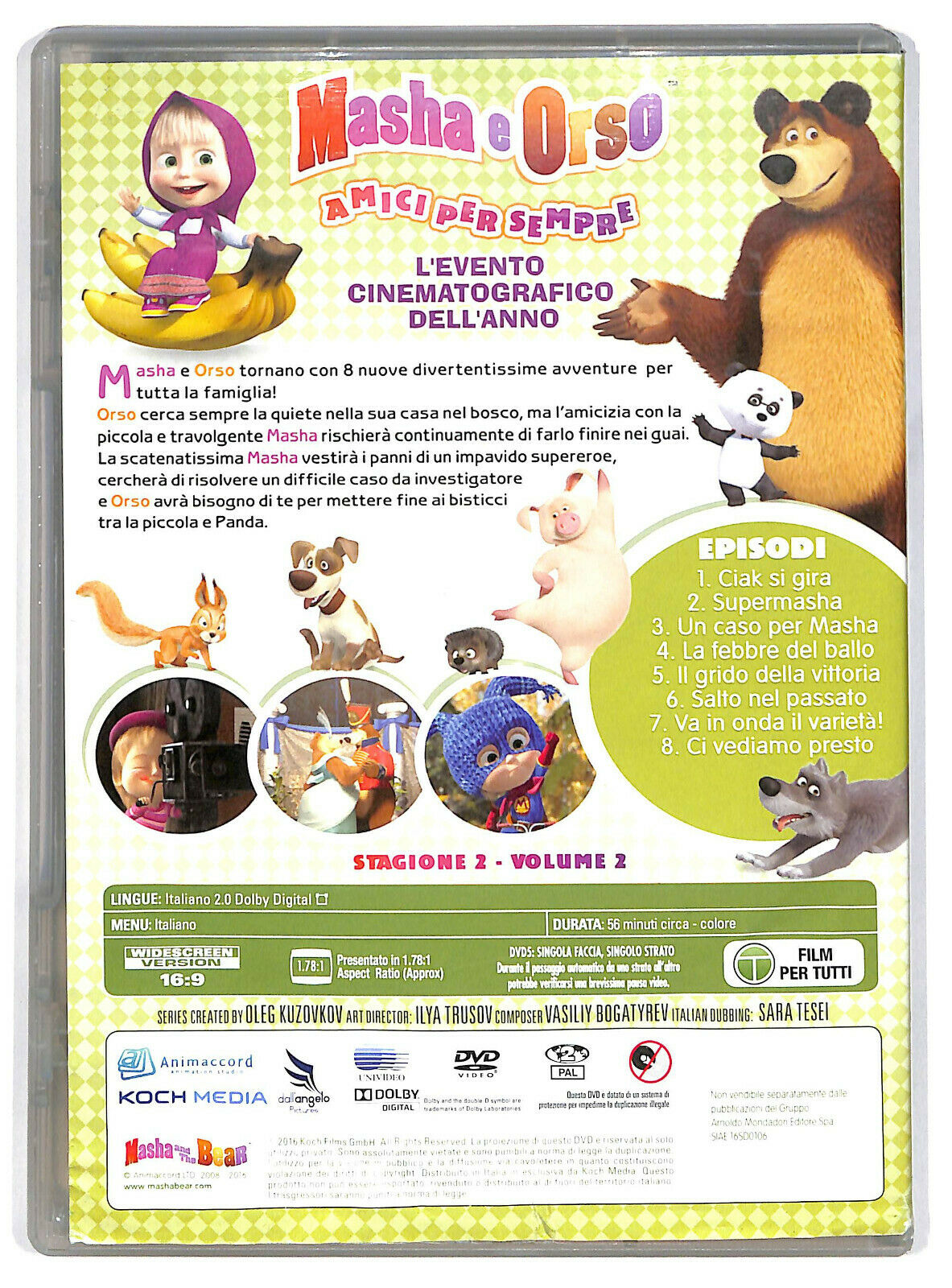 EBOND Masha e Orso. Amici Per Sempre DVD Editoriale D597342