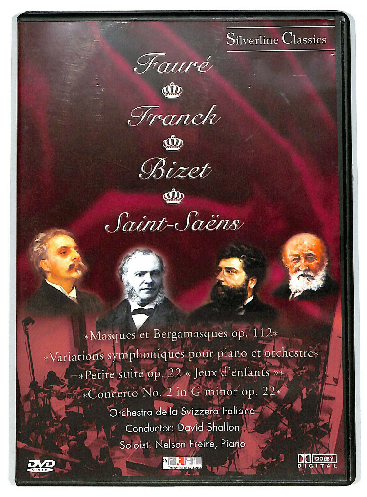 EBOND Faure/franck/bizet/saint- Saens DVD D597963