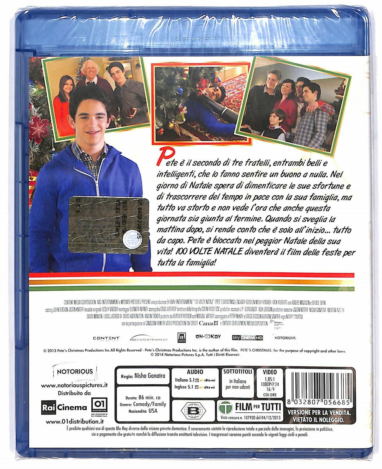 EBOND 100 Volte Natale BLURAY D598723