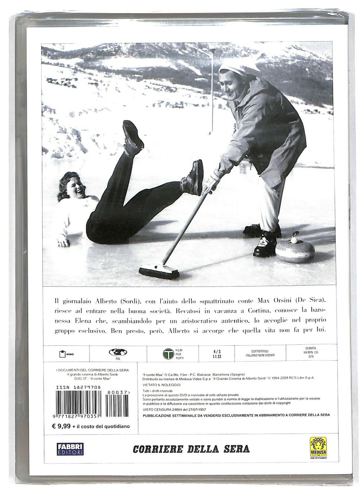 EBOND Il Grande Cinema Di Alberto Sordi - Il Conte Max DVD Editoriale D599908