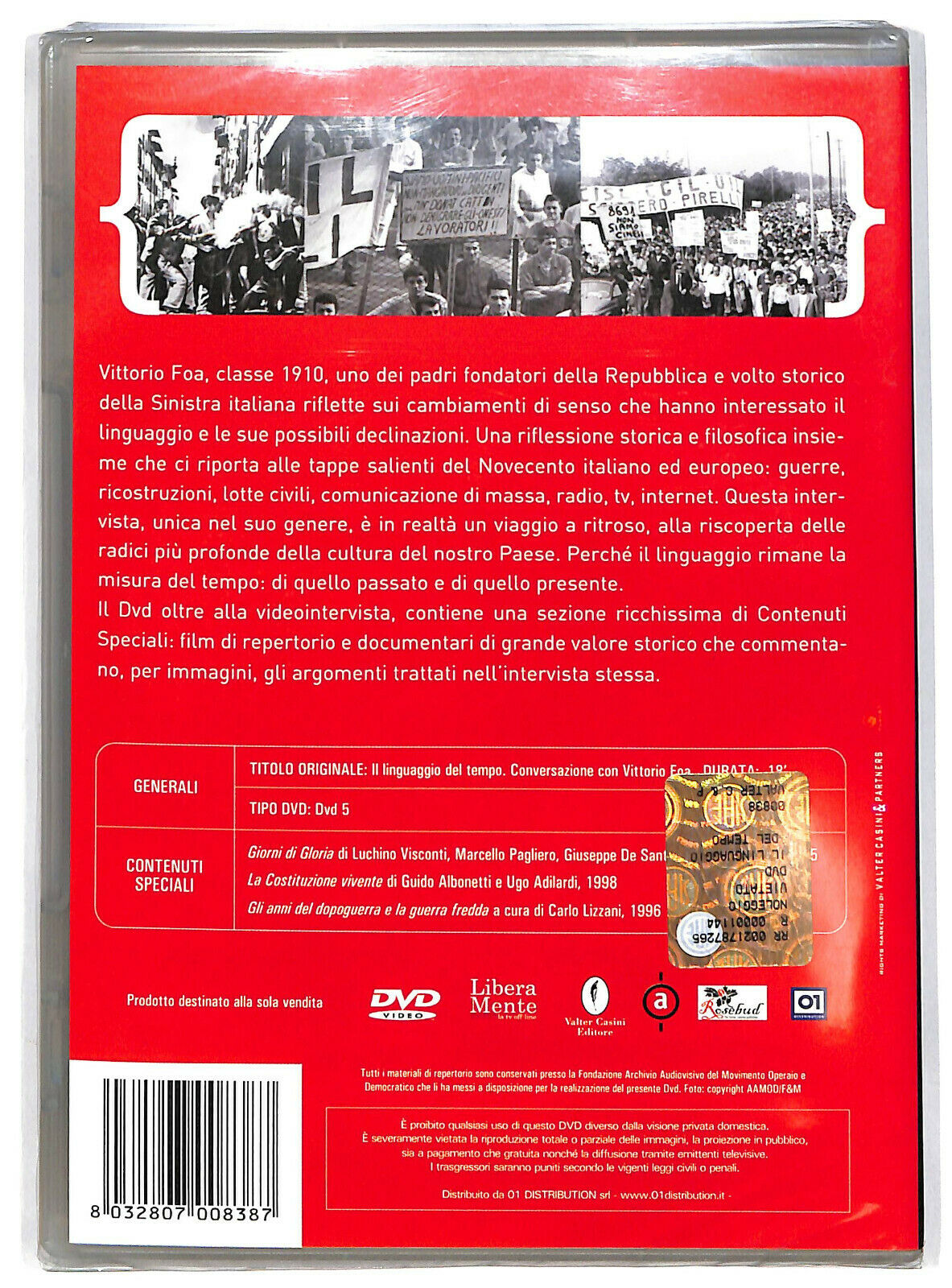 EBOND Il Linguaggio Del Tempo. Conversazione Con Vittorio Foa DVD D599960