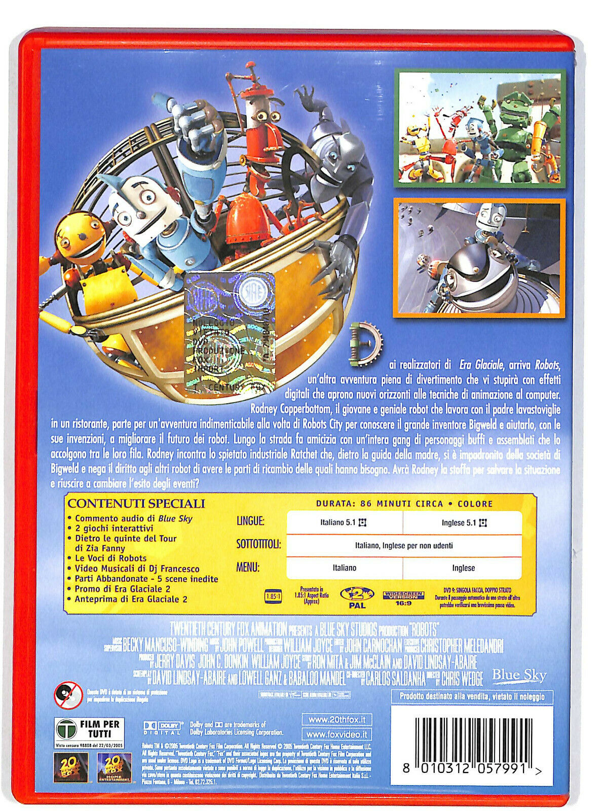 EBOND Robots DVD D600713