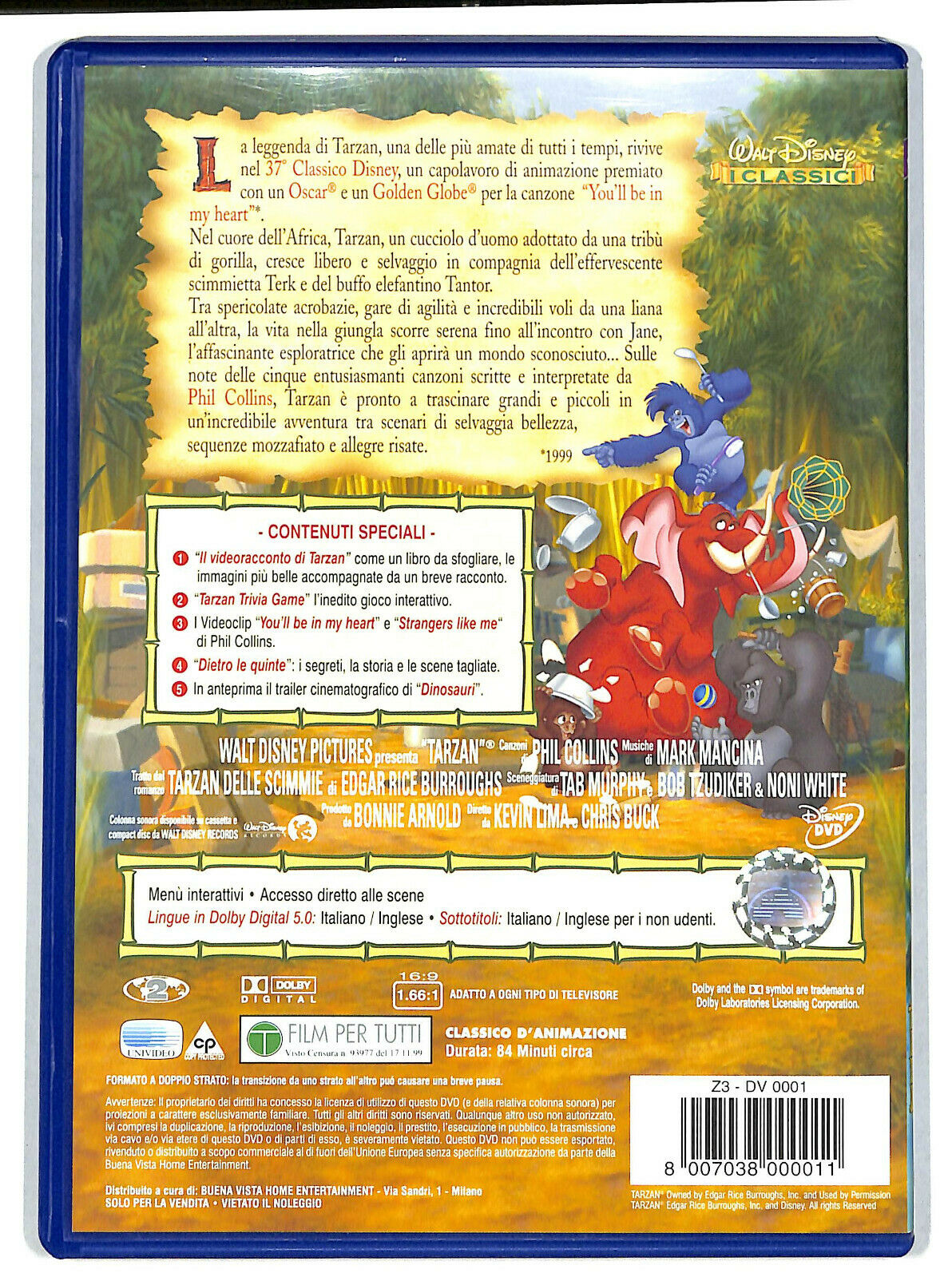 EBOND Tarzan (film 1999) DVD D600957