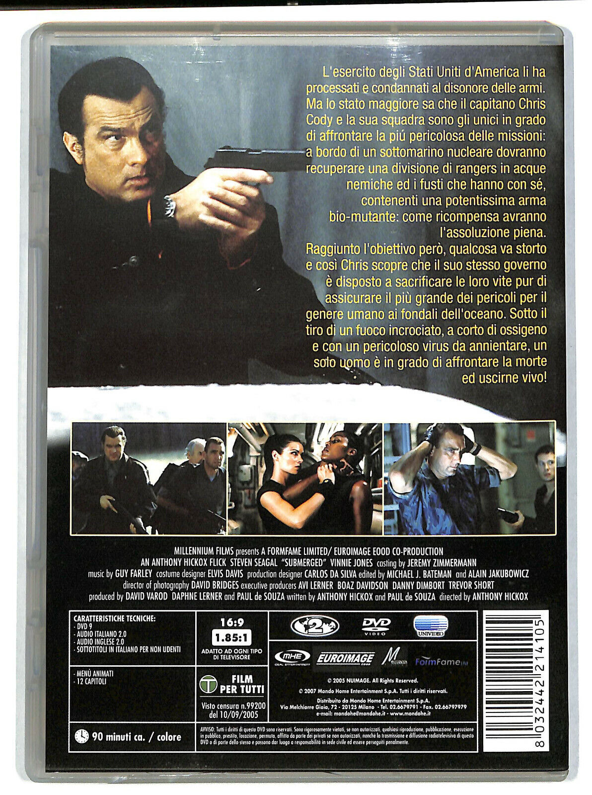 EBOND Submerged - Allarme Negli Abissi DVD D600959