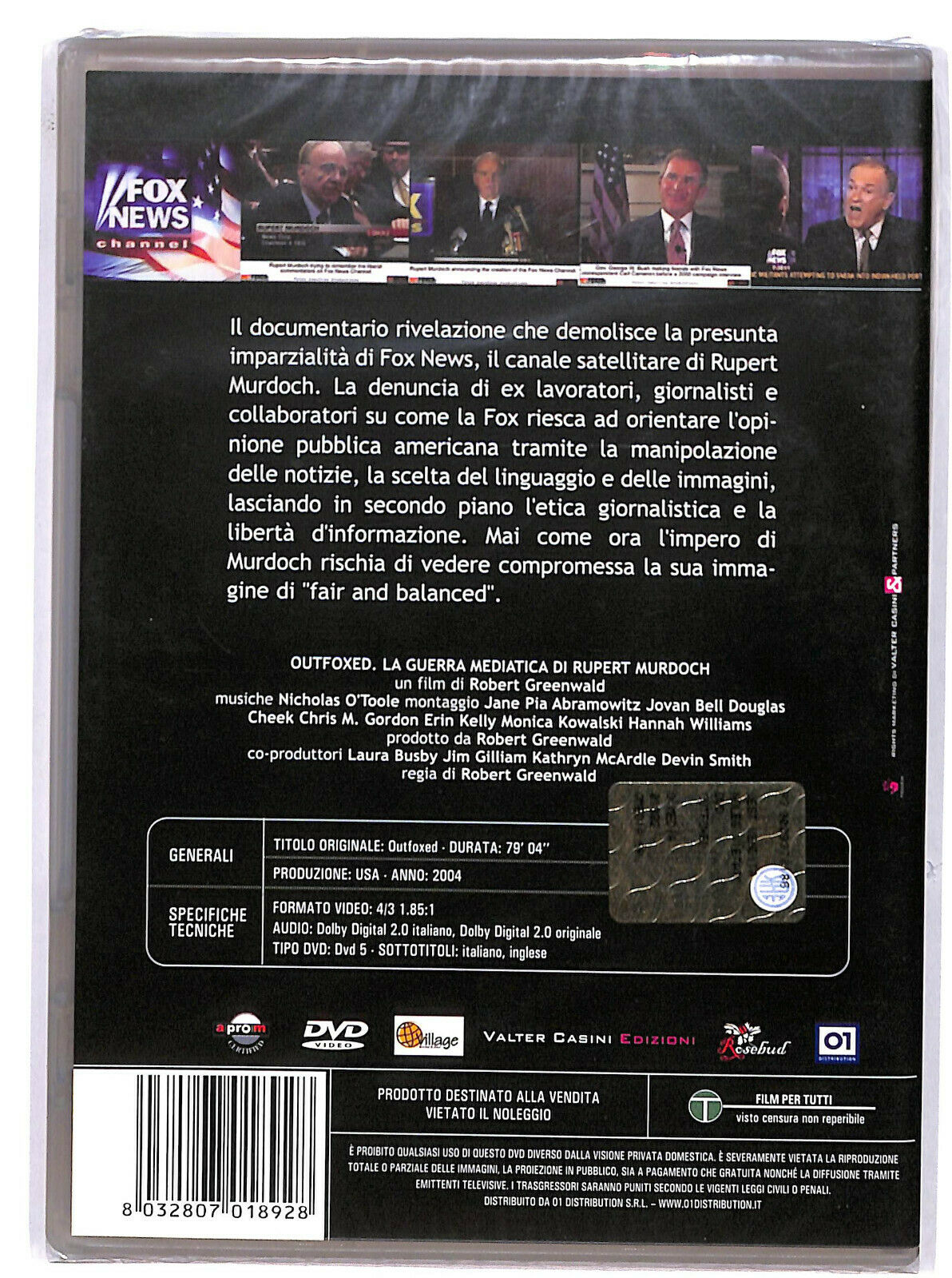 EBOND Outfoxed DVD D601033
