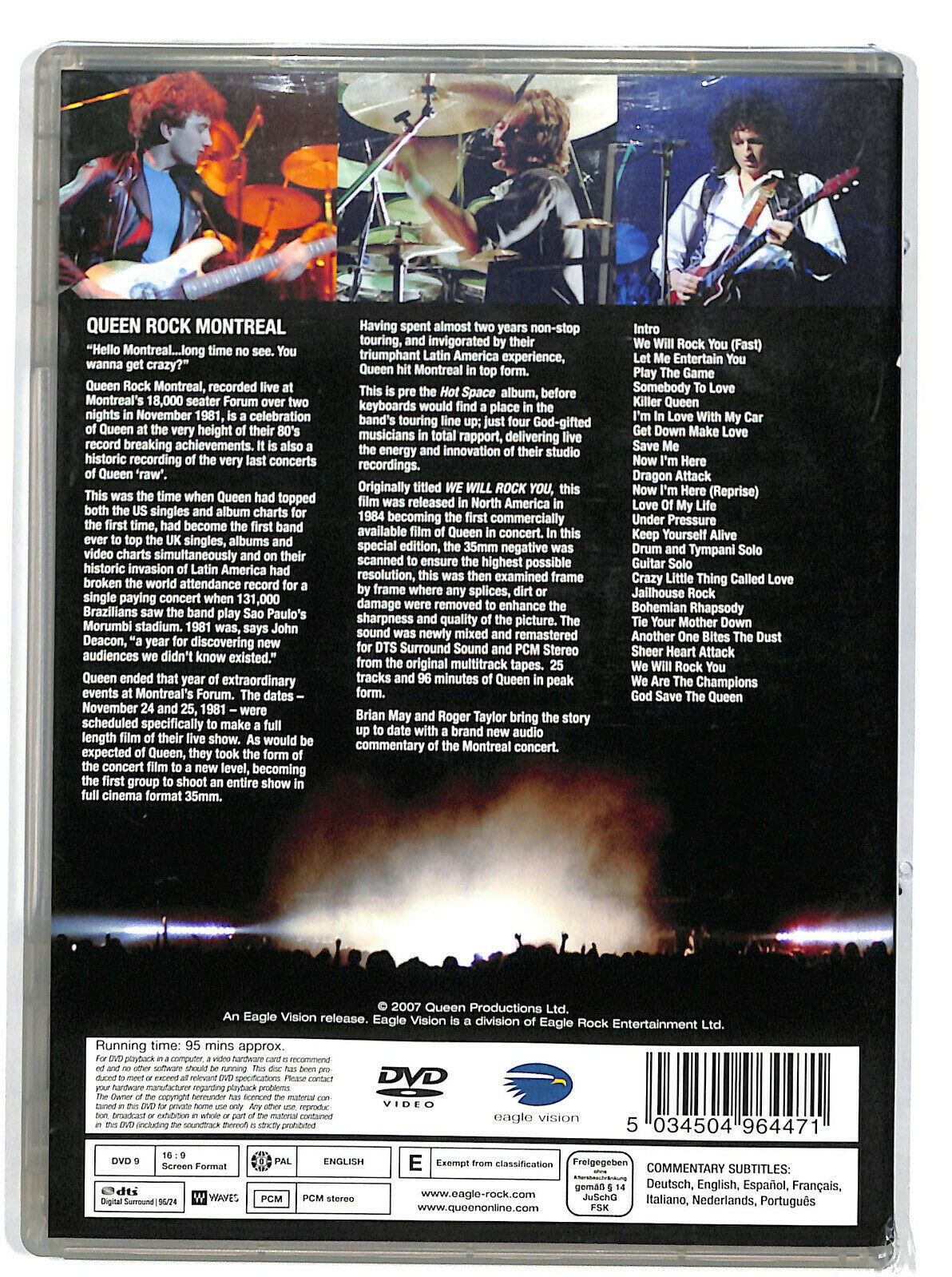 EBOND Queen Rock Montreal DVD D601259