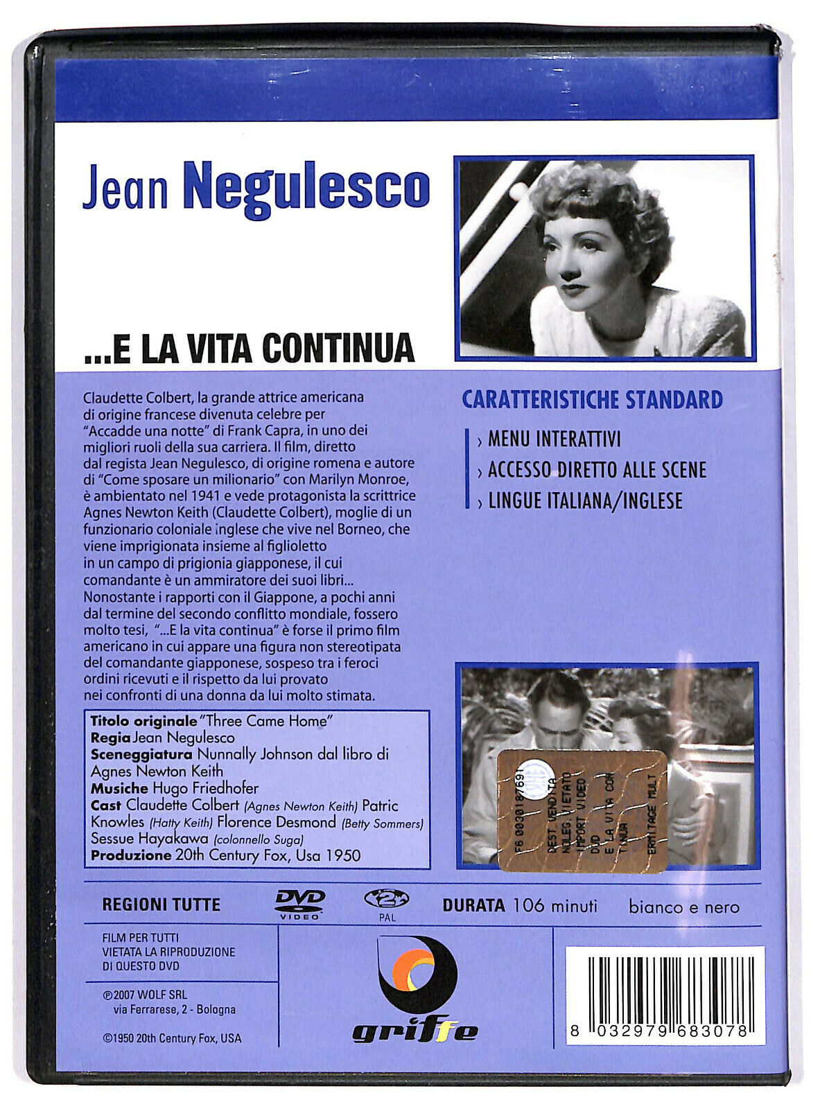 EBOND E La Vita Continua DVD D601537