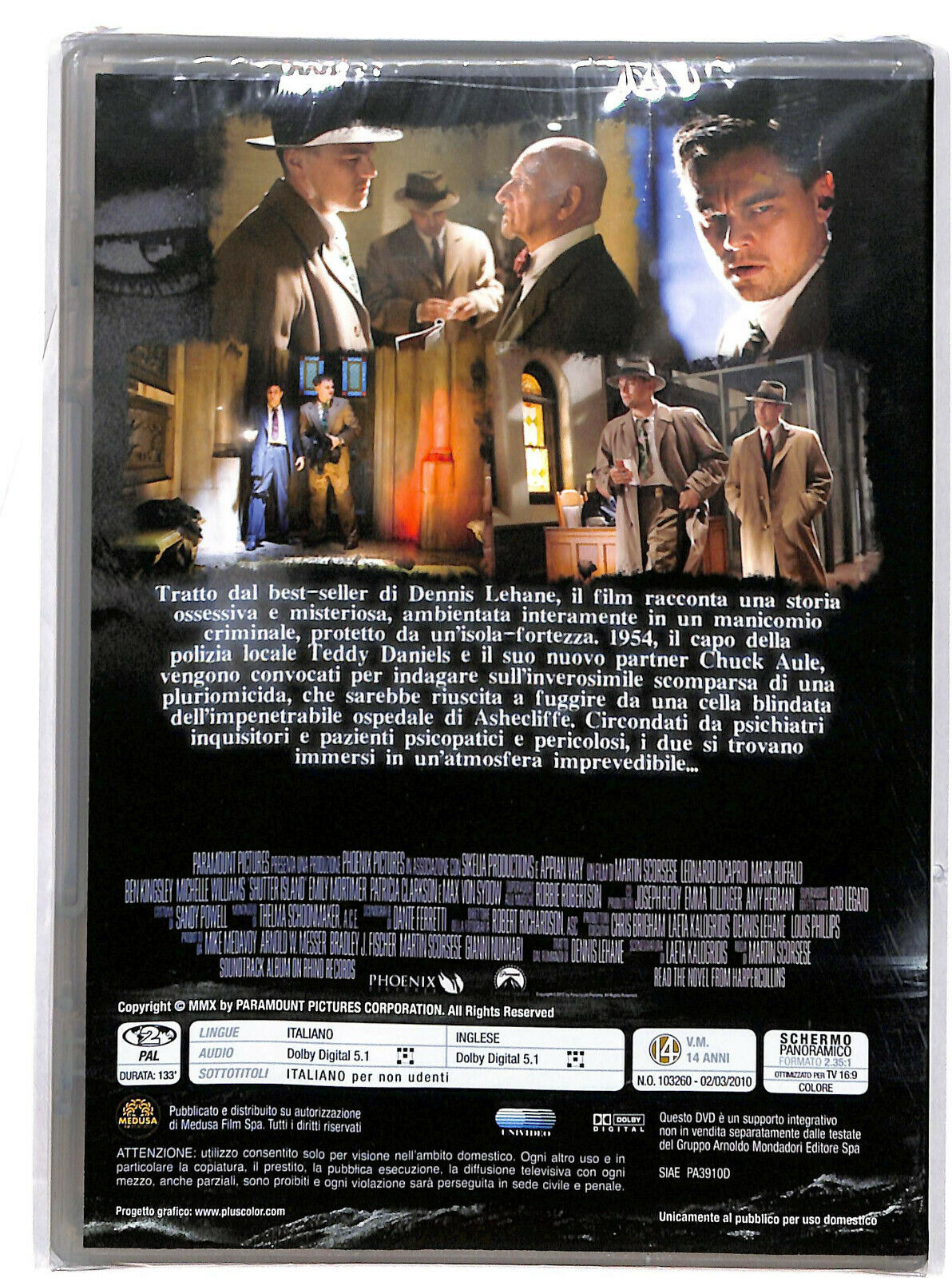 EBOND Shutter Island DVD Editoriale D601763
