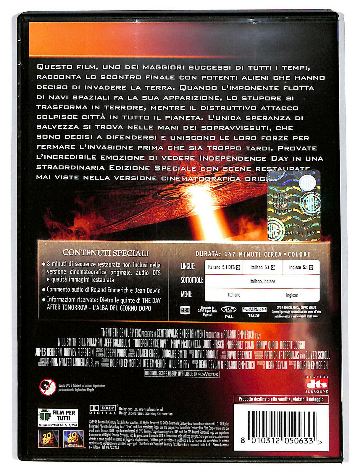 EBOND Independence Day DVD D601809
