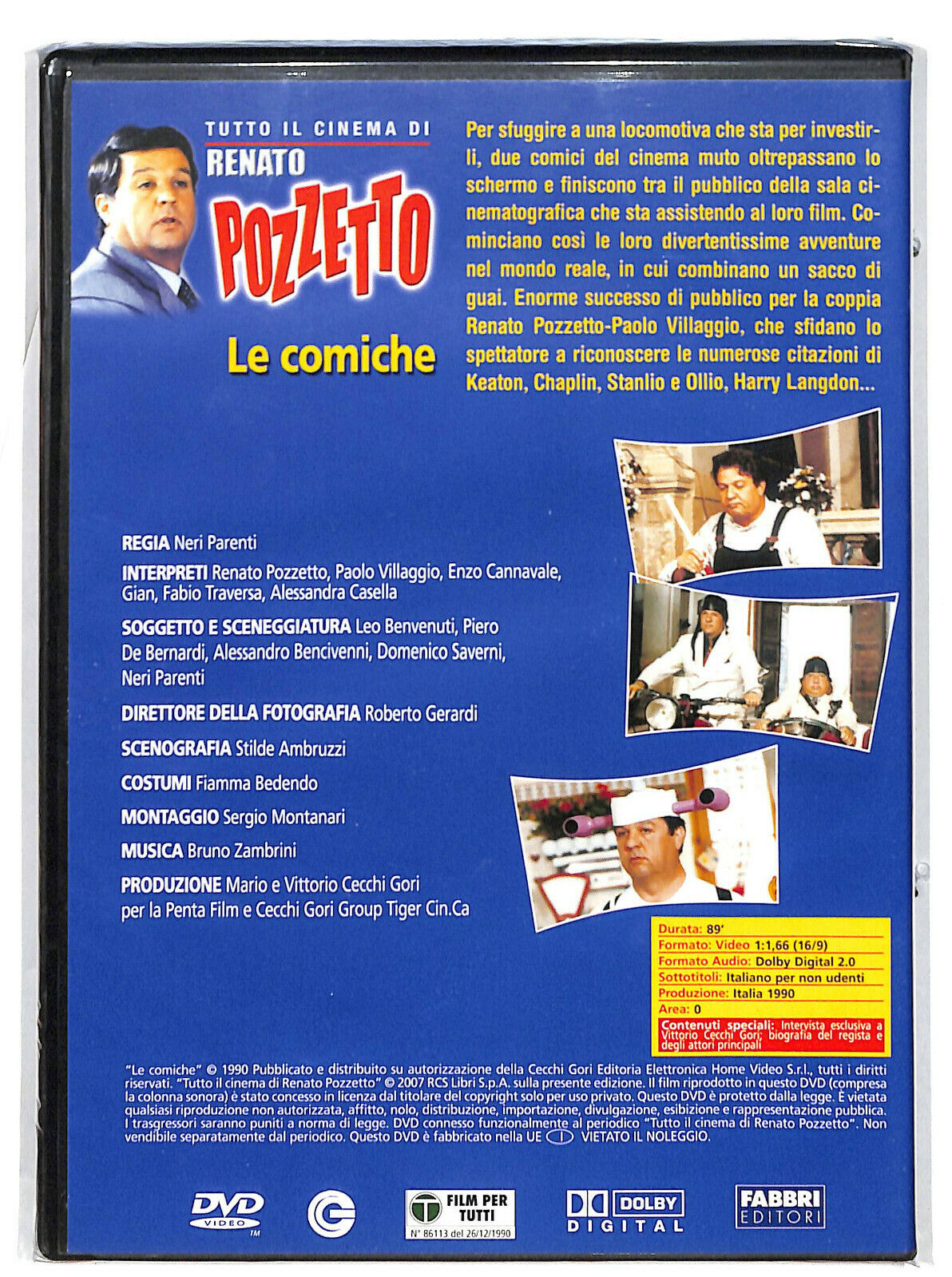 EBOND Le Comiche DVD Editoriale D601964