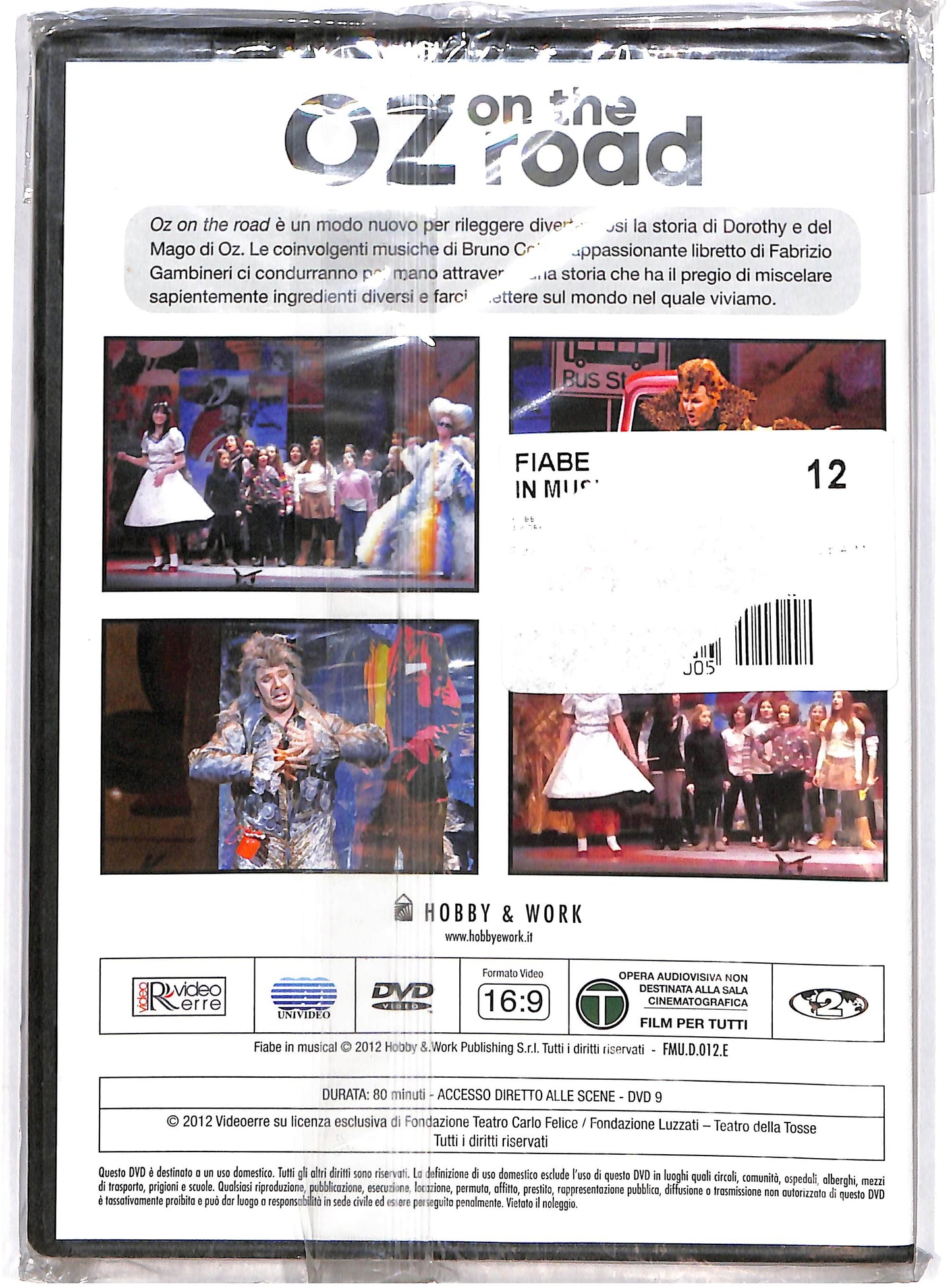 EBOND Oz on the road EDITORIALE DVD D602159