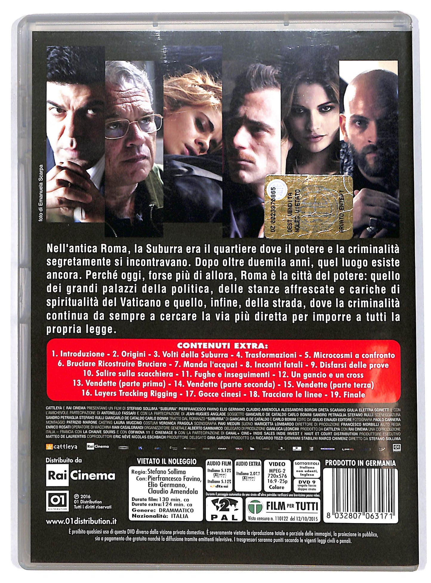 EBOND Suburra IL Film Limited Edition 2 Dischi DVD D602410