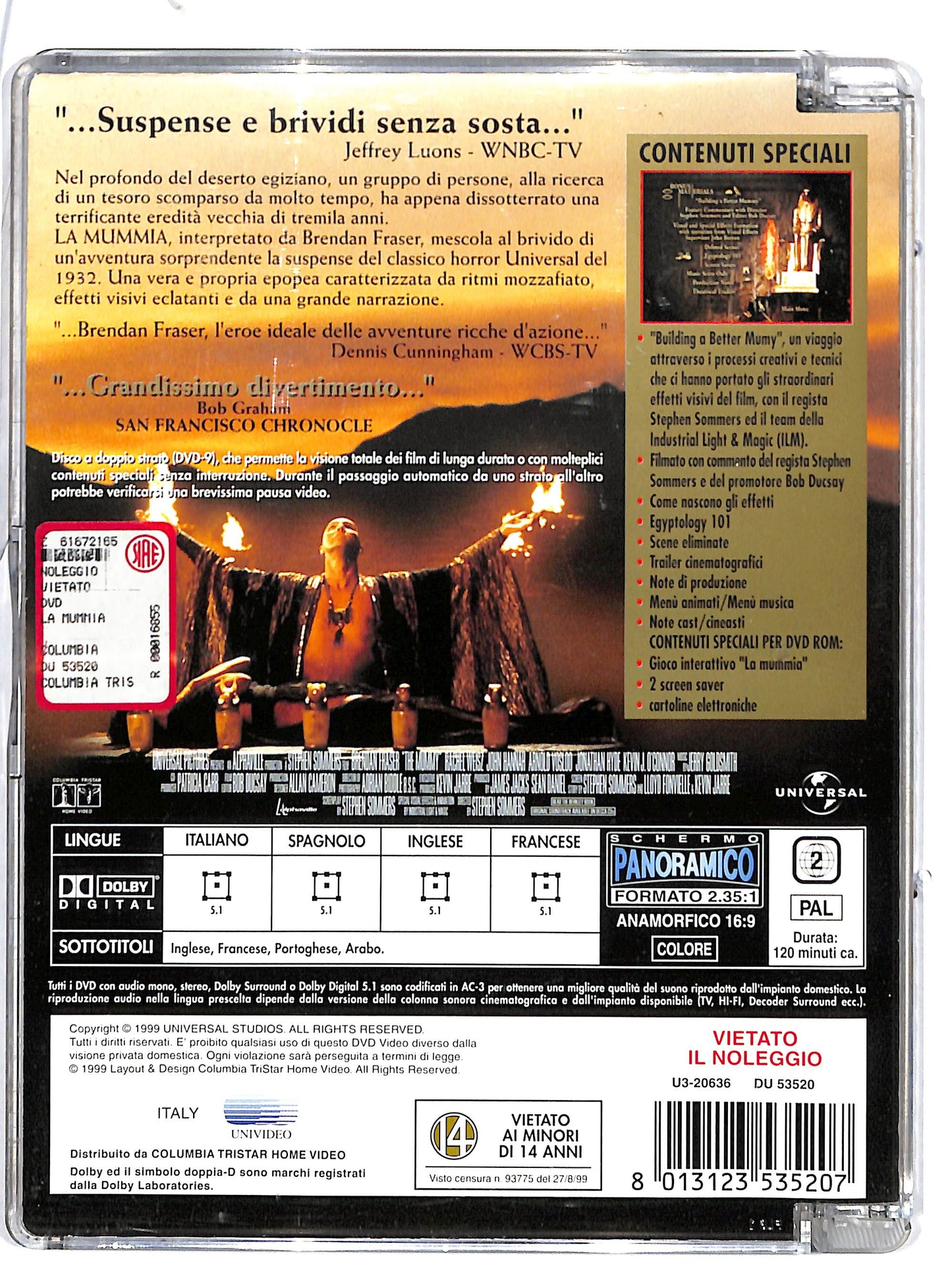 EBOND La Mummia SJB DVD D602608