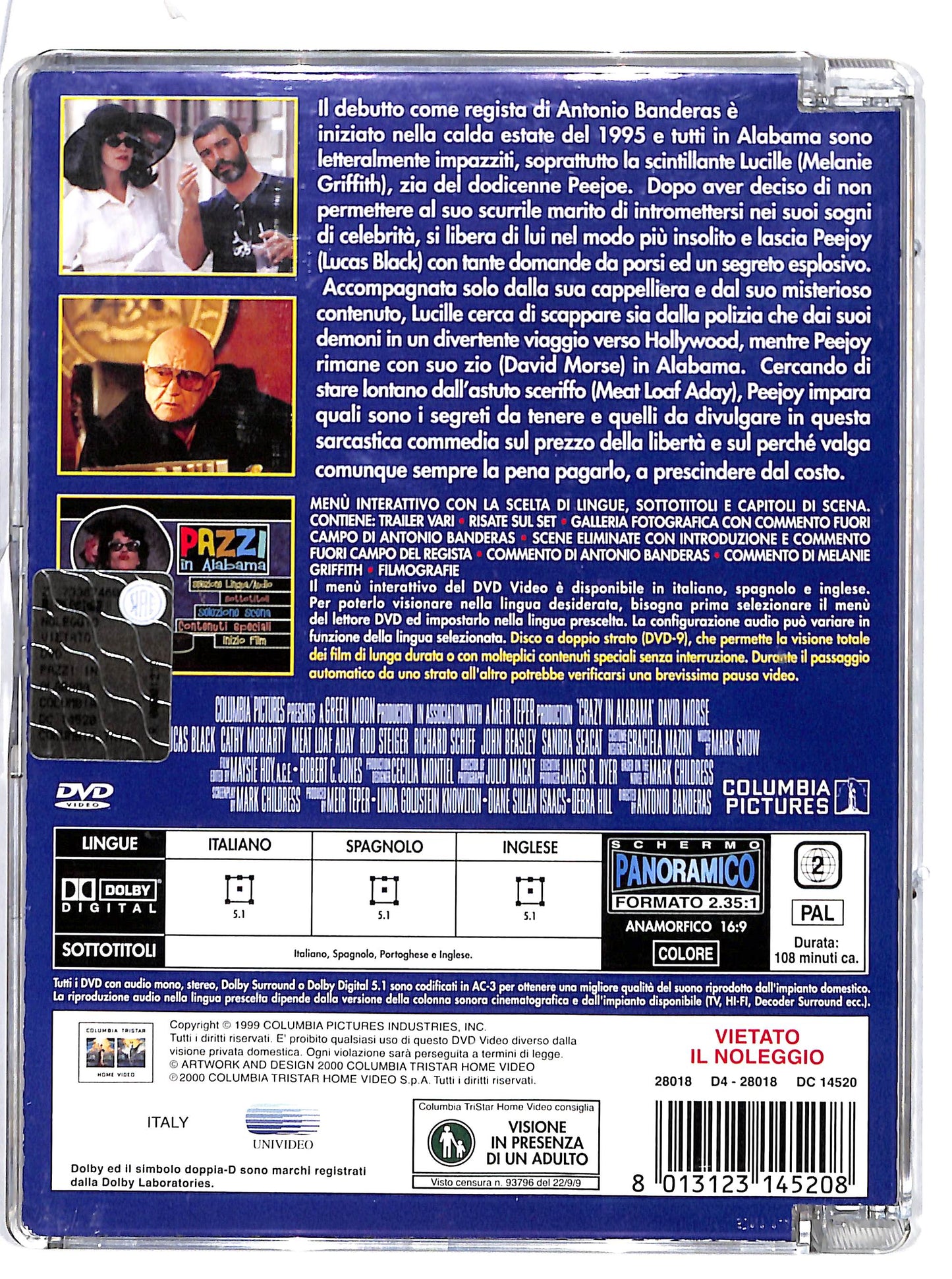 EBOND Pazzi In Alabama- Sjb DVD D602630