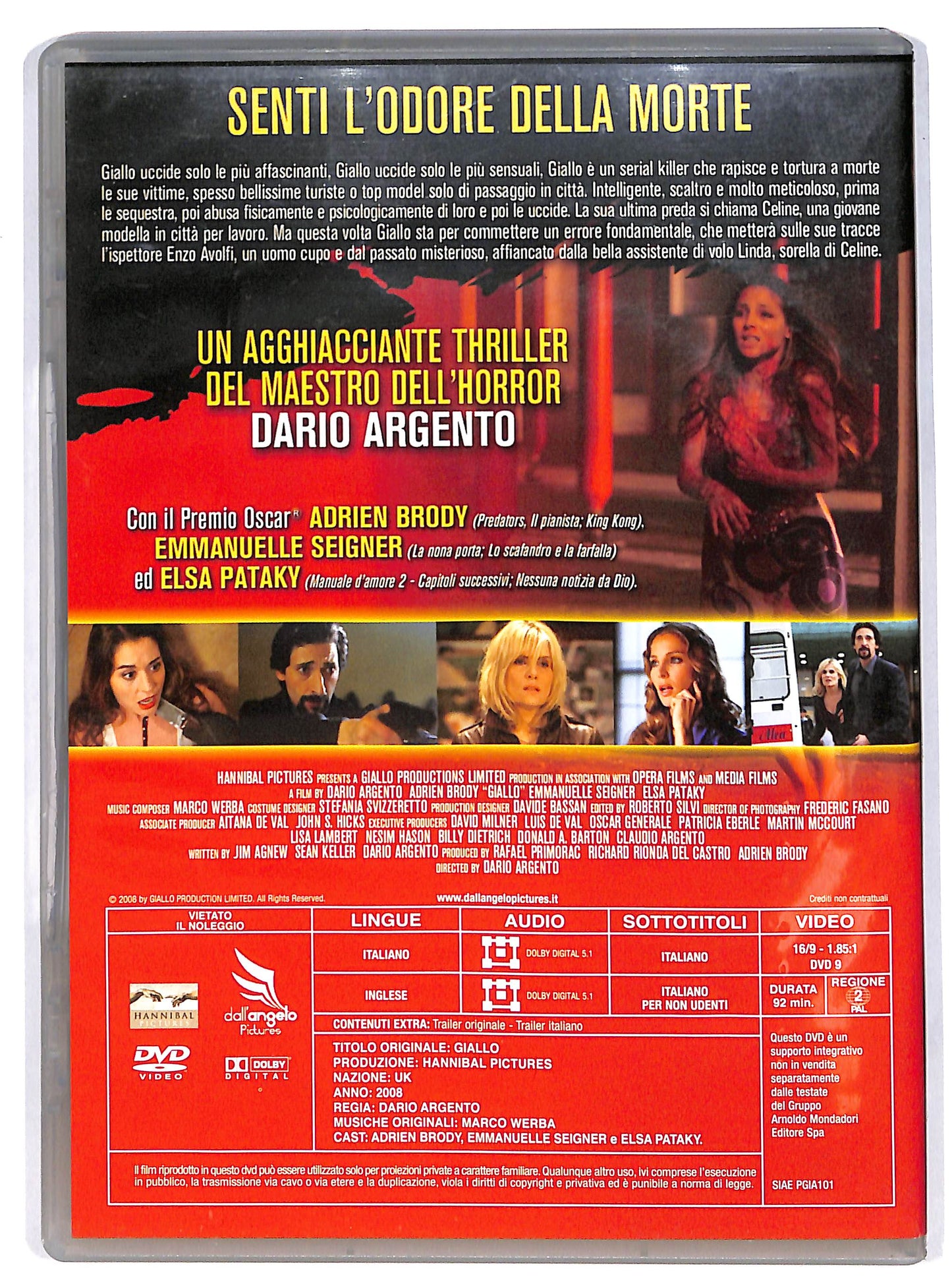 EBOND Giallo EDITORIALE DVD D602815