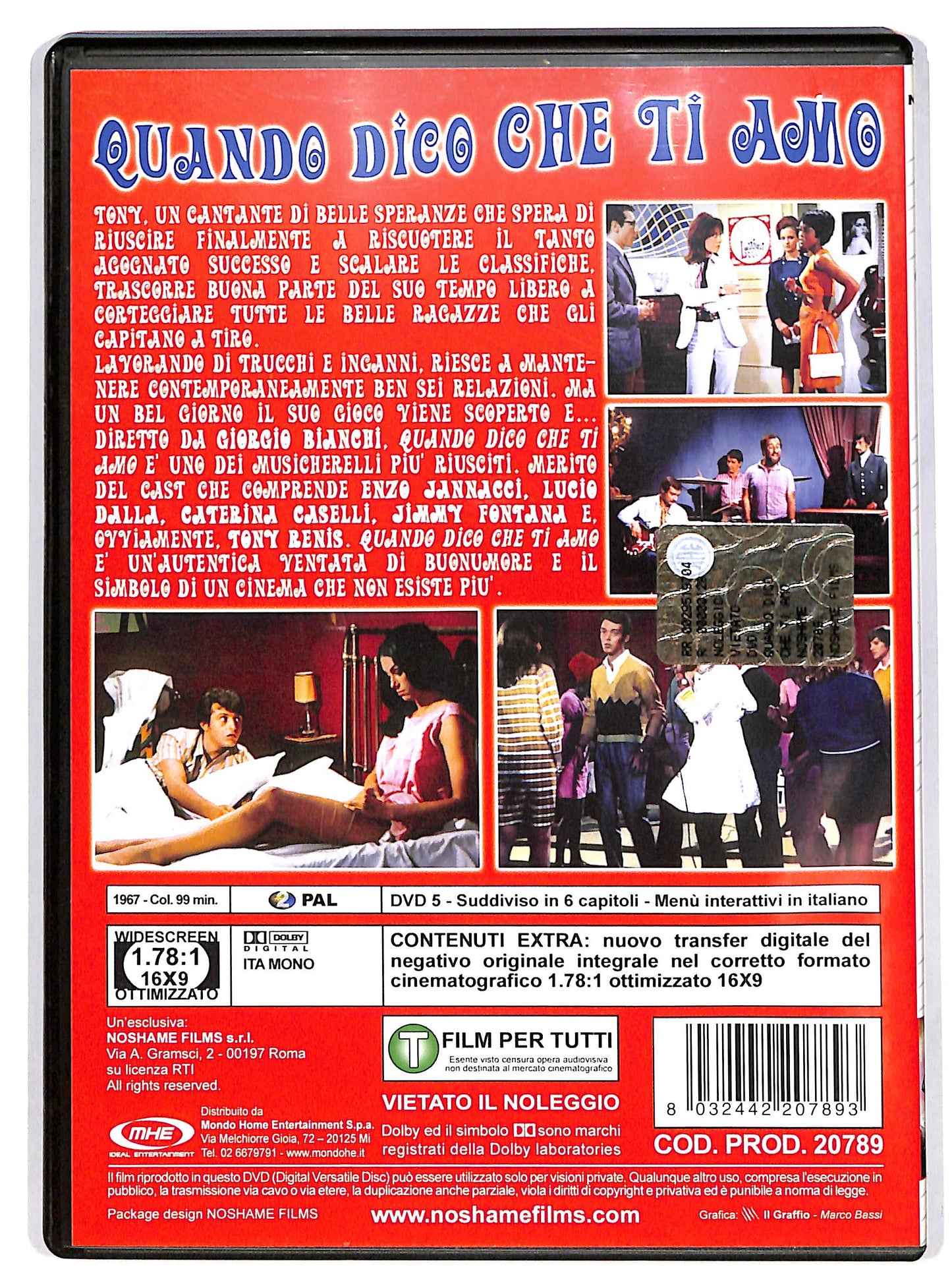 EBOND Quando dico che ti amo DVD D602860