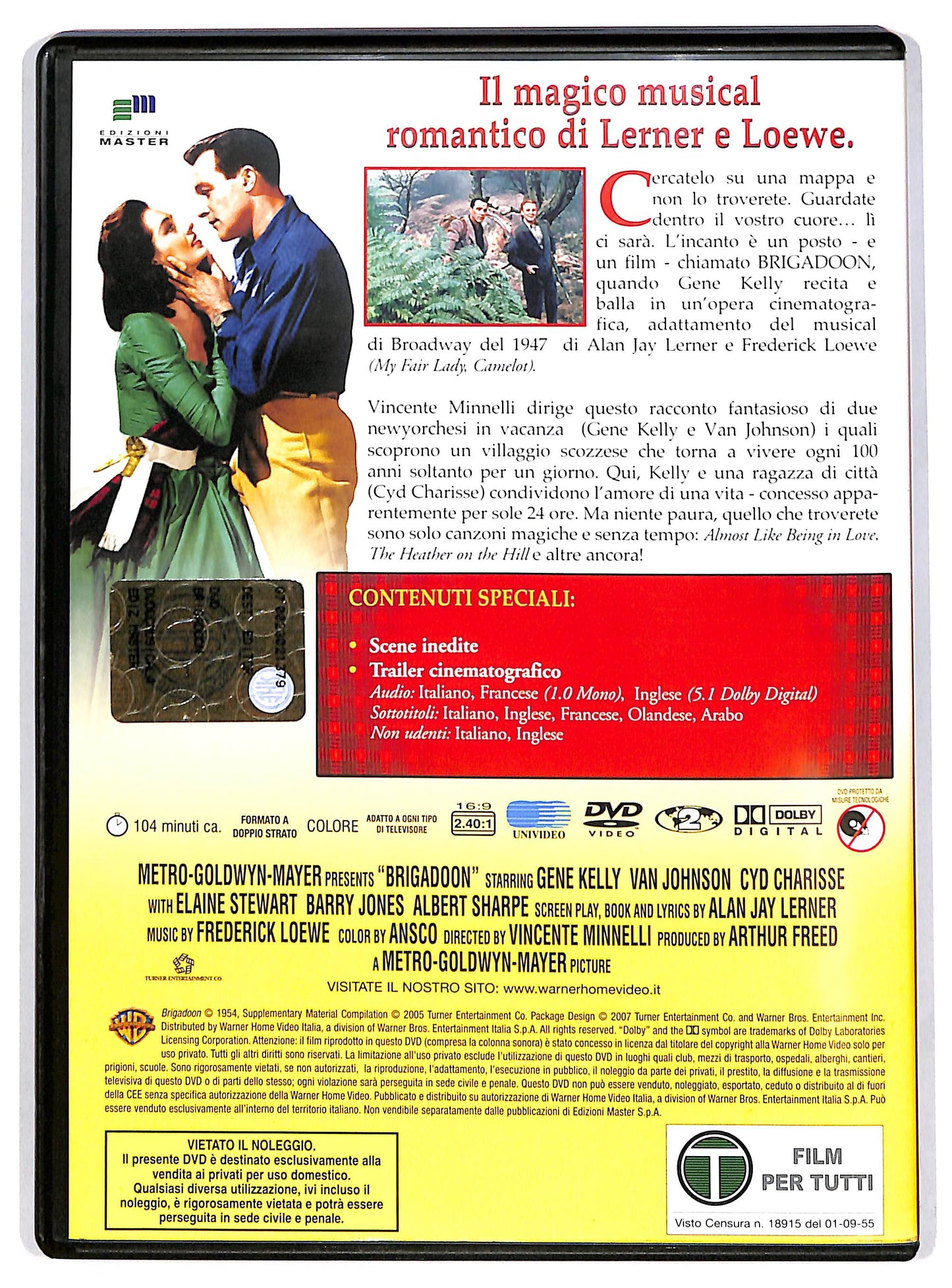 EBOND Brigadoon EDITORIALE DVD D602873