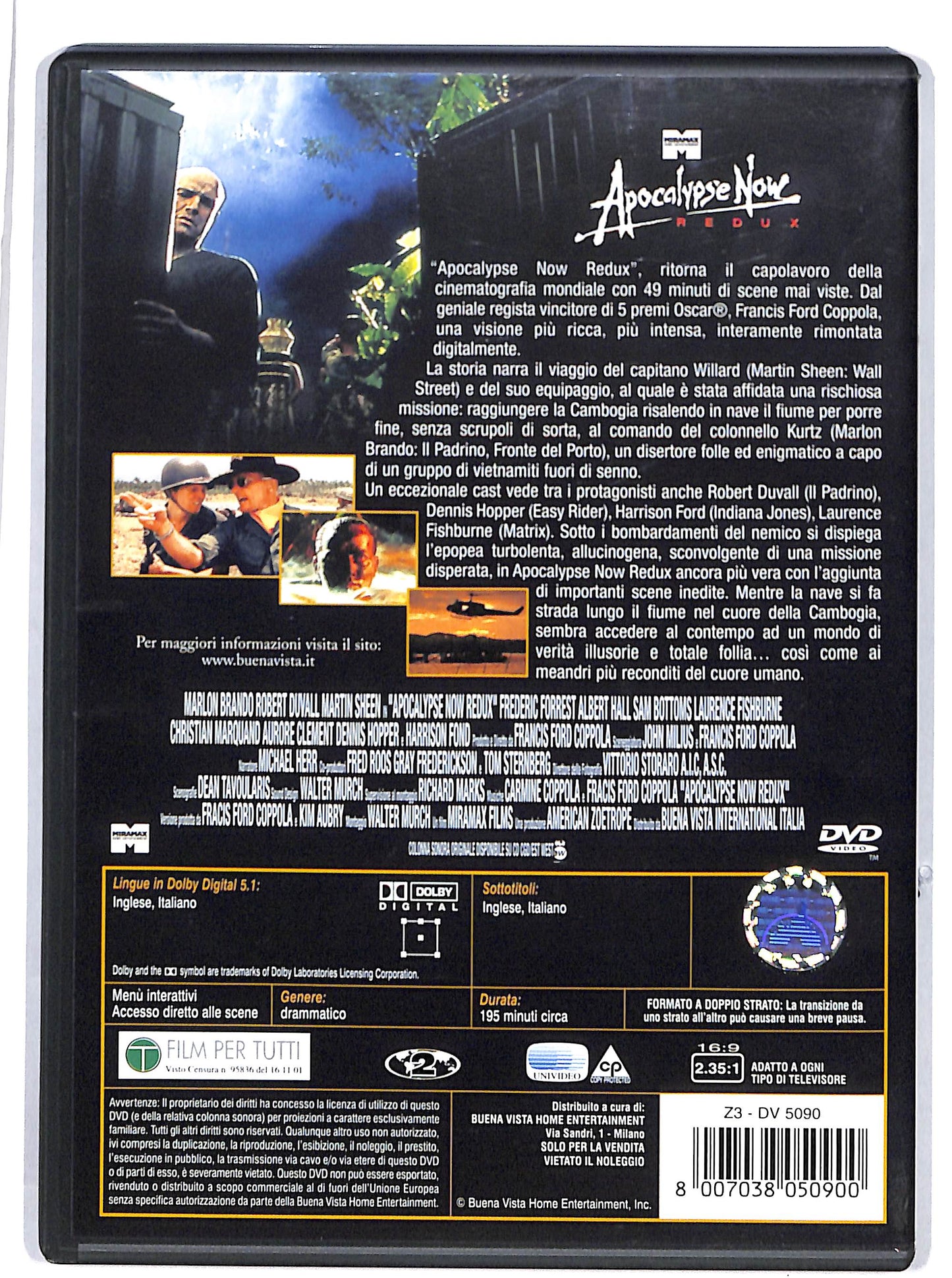 EBOND Apocalypse Now DVD D602921