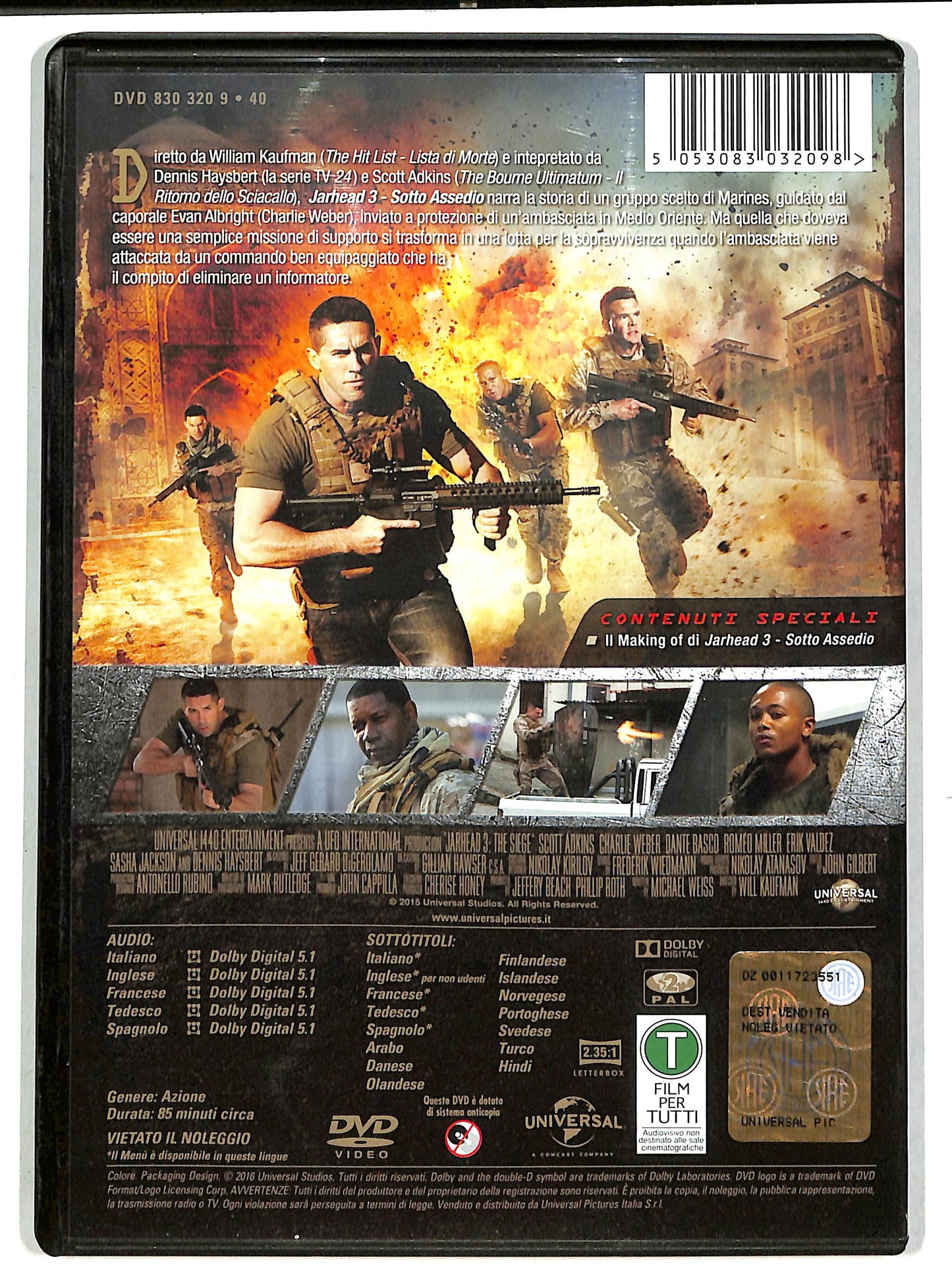 EBOND Jarhead 3 - Sotto assedio DVD D603020