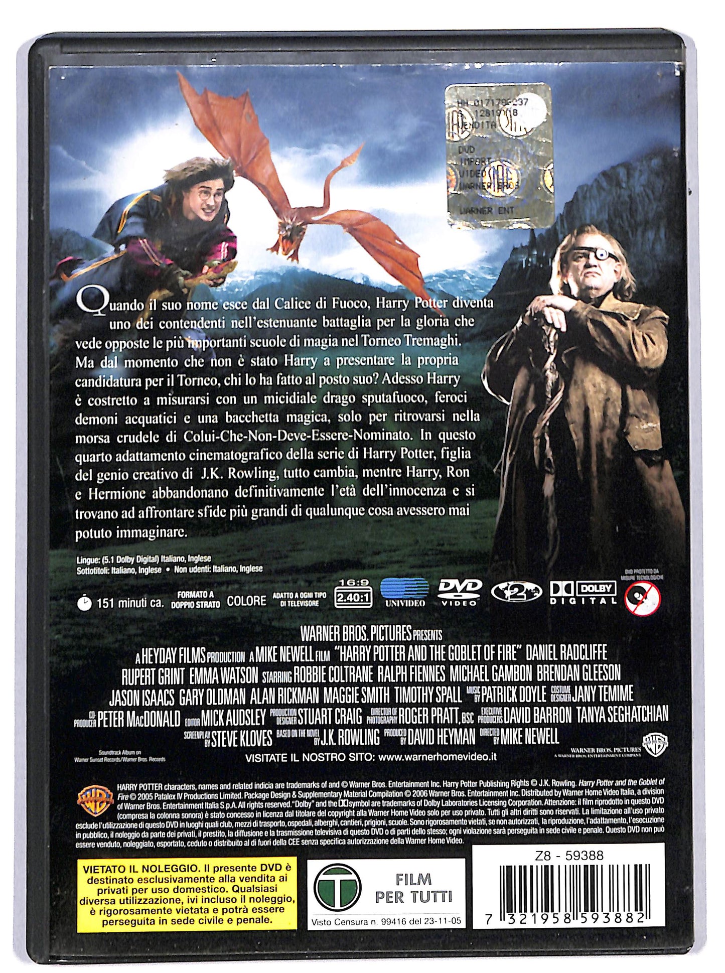 EBOND harry potter e il calice di fuoco DVD D603220