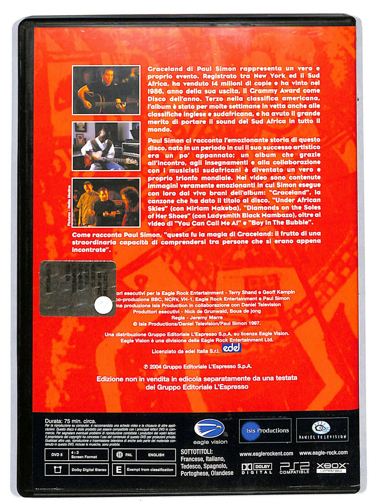 EBOND Graceland DVD D603258