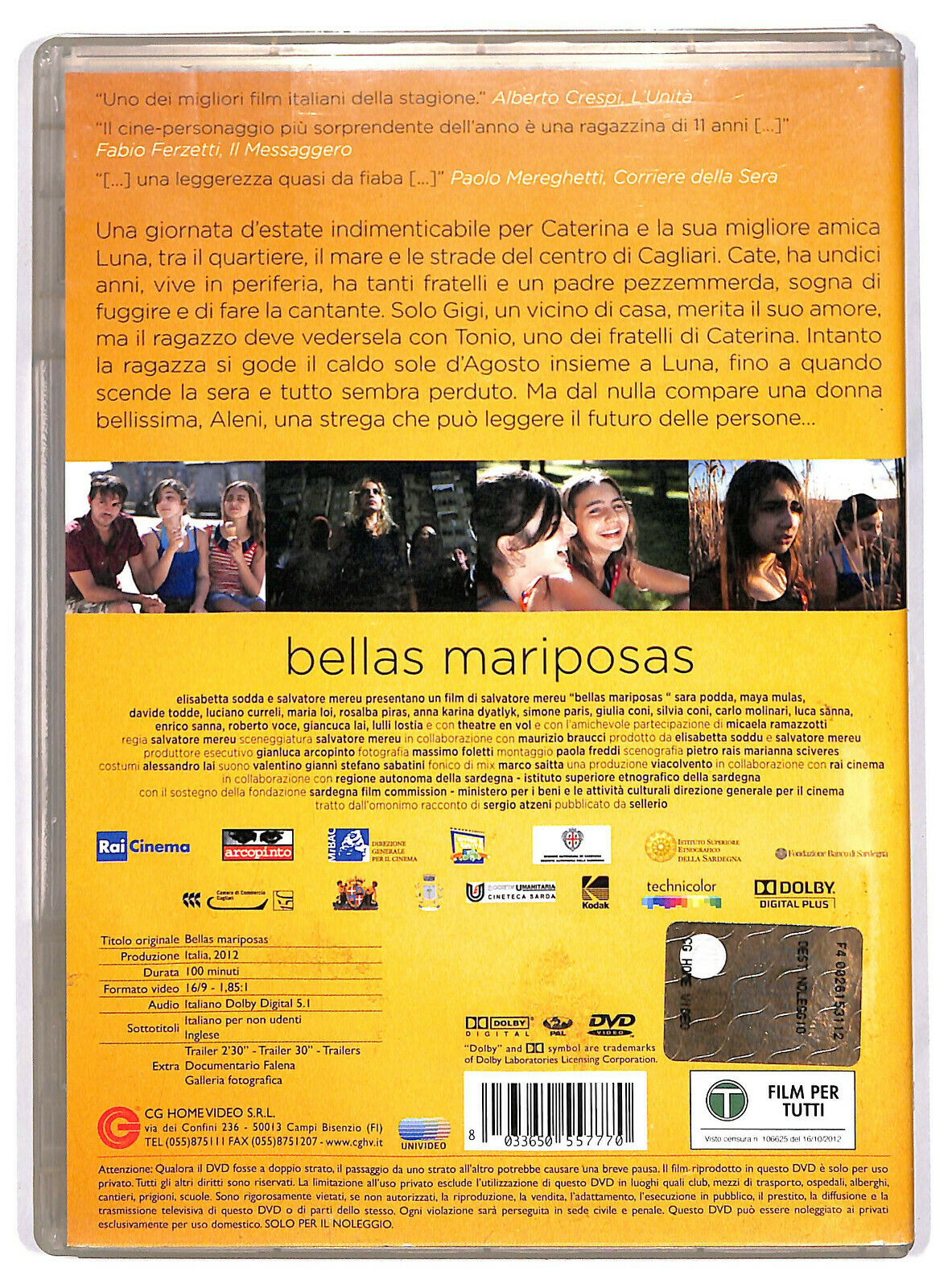 EBOND Bellas Mariposas DVD Ex Noleggio D603317