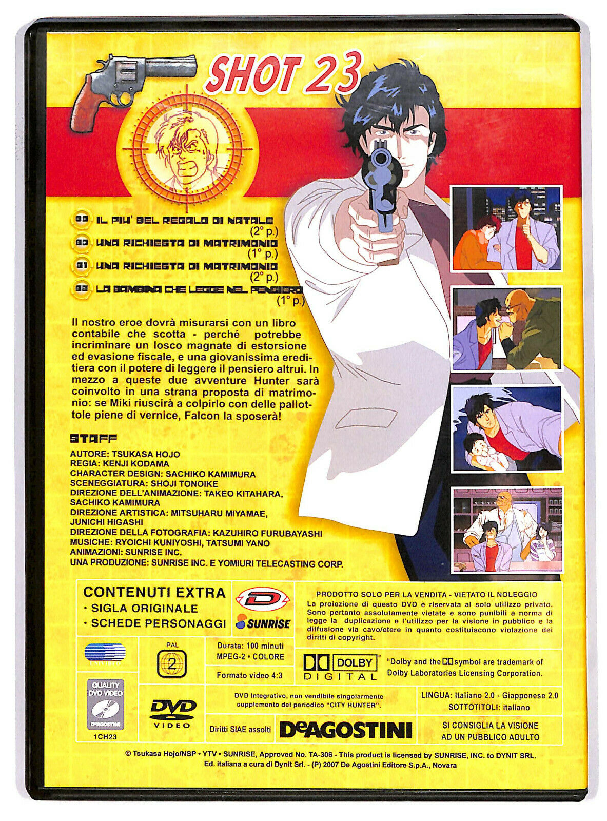 EBOND City Hunter Vol.23 DVD Editoriale D603358