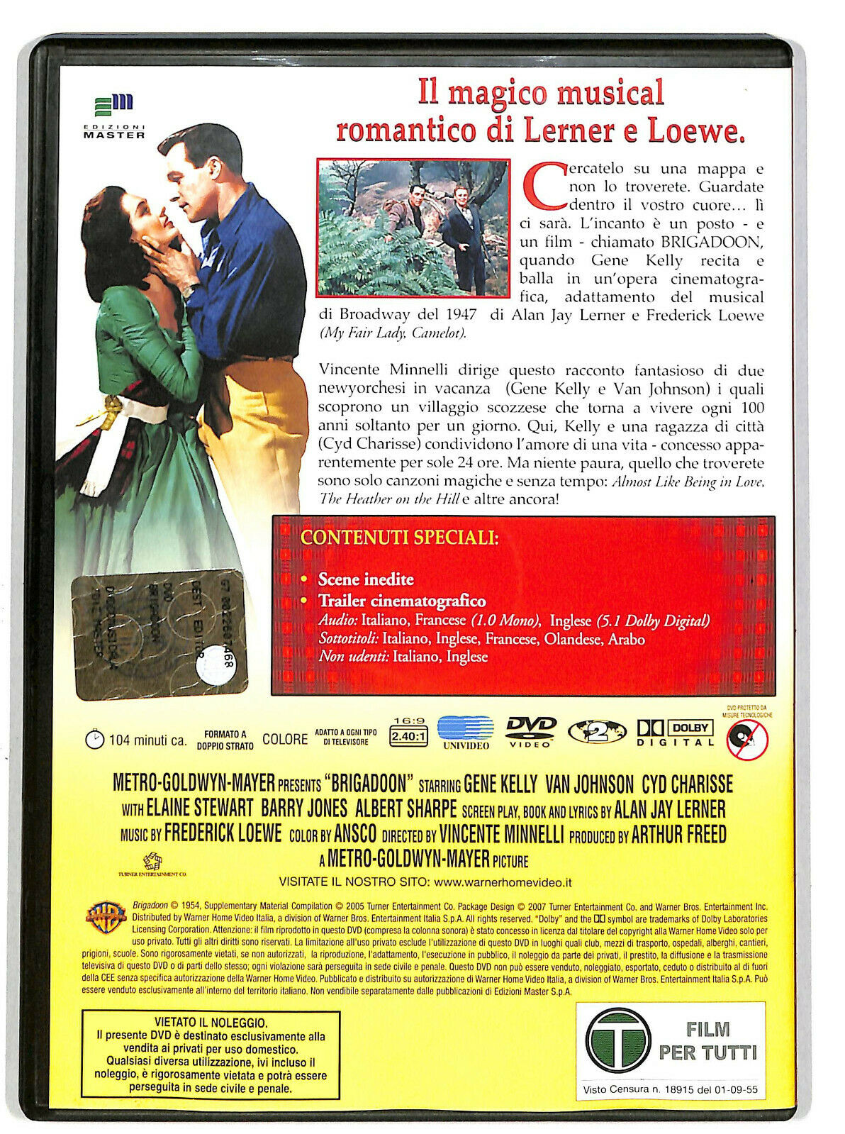 EBOND Brigadoon DVD Editoriale D603443