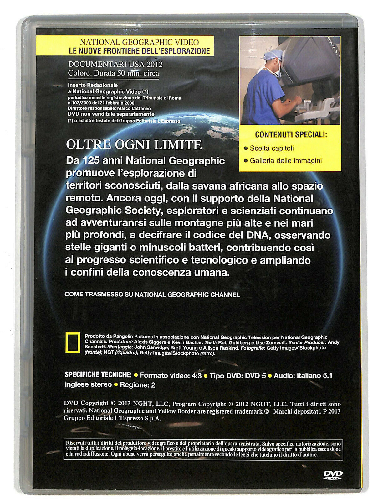 EBOND Le Nuove Frontiere Dell'esplorazione DVD Editoriale D603454