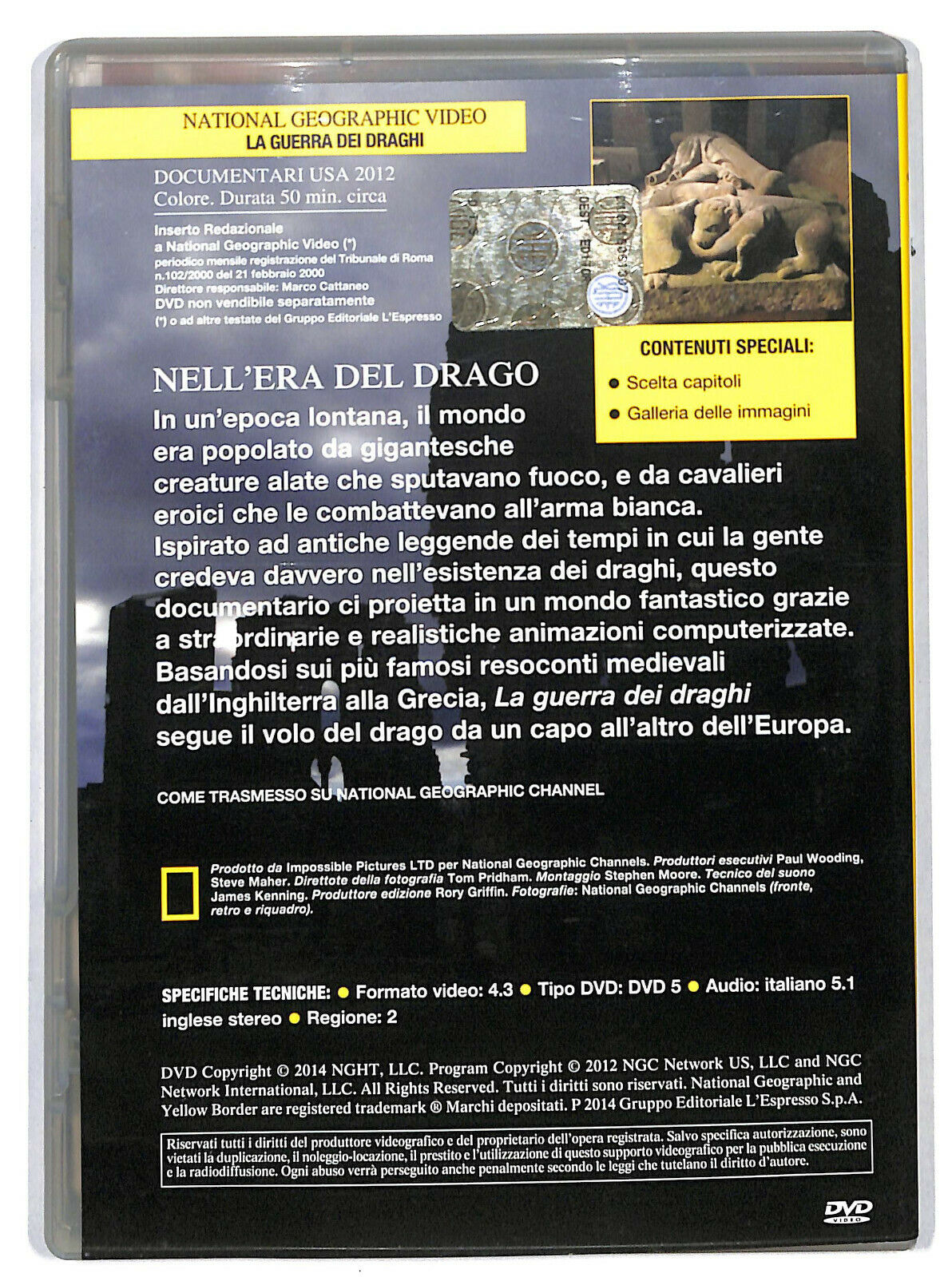 EBOND La Guerra Dei Draghi DVD Editoriale D603511