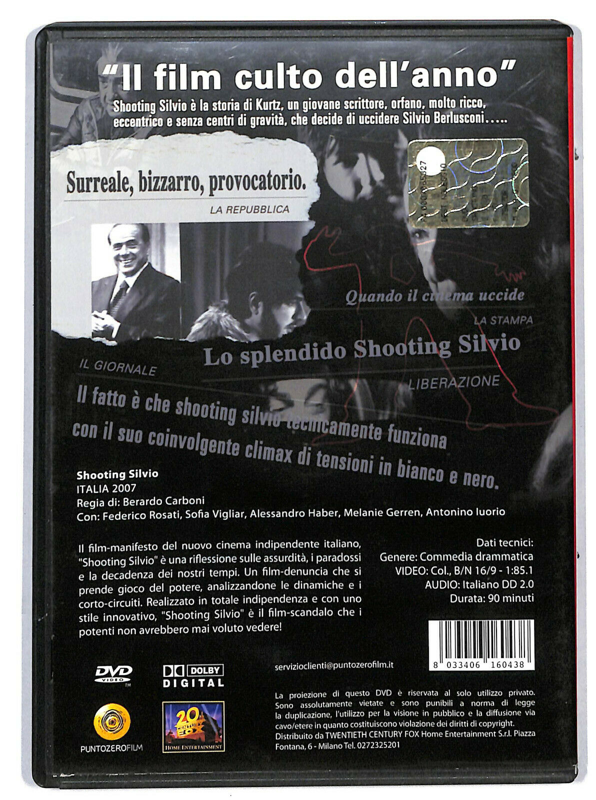 EBOND Shooting Silvio DVDex Noleggio D603528