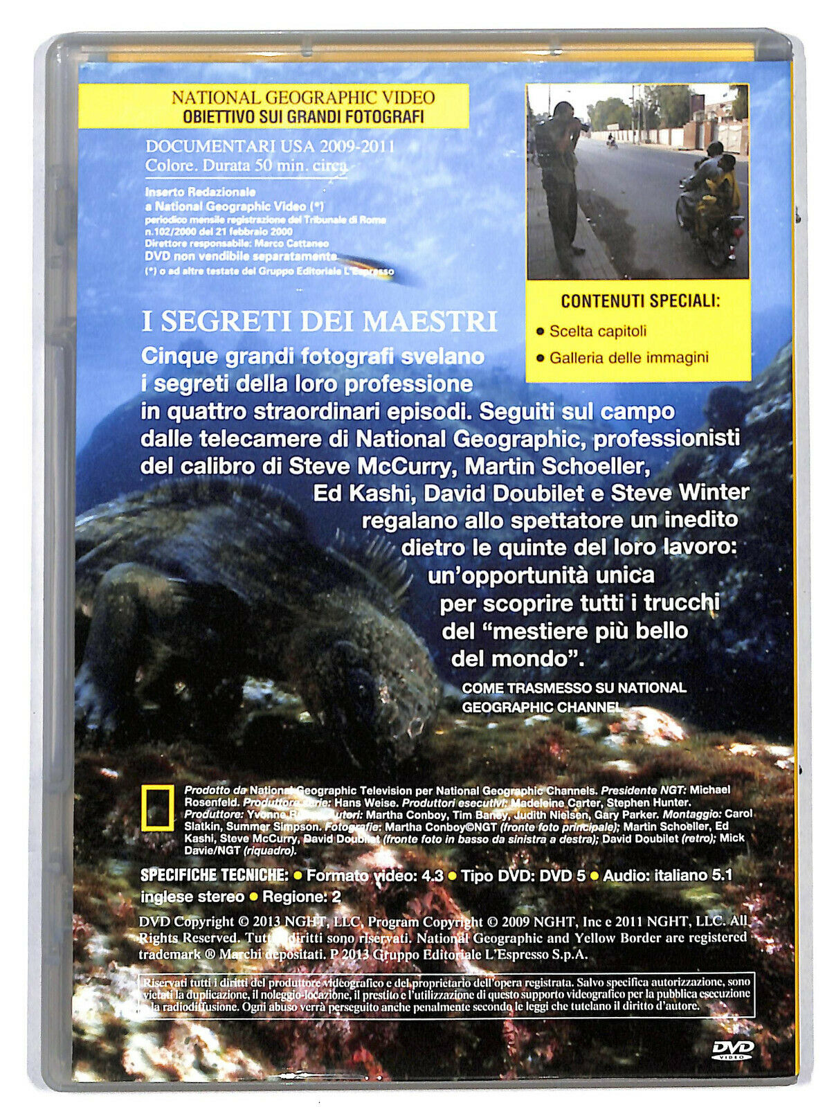 EBOND Obiettivo Sui Grandi Fotografi DVD Editoriale D603554