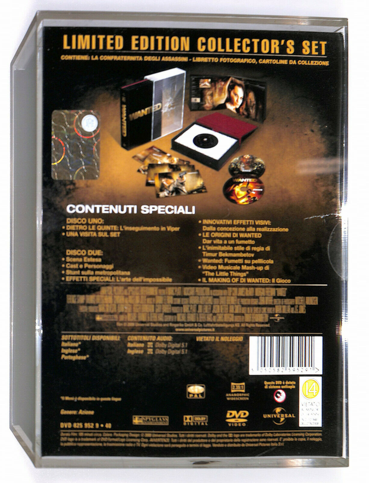 EBOND Wanted. Scegli Il Tuo Destino DVD EDizione Speciale D603642
