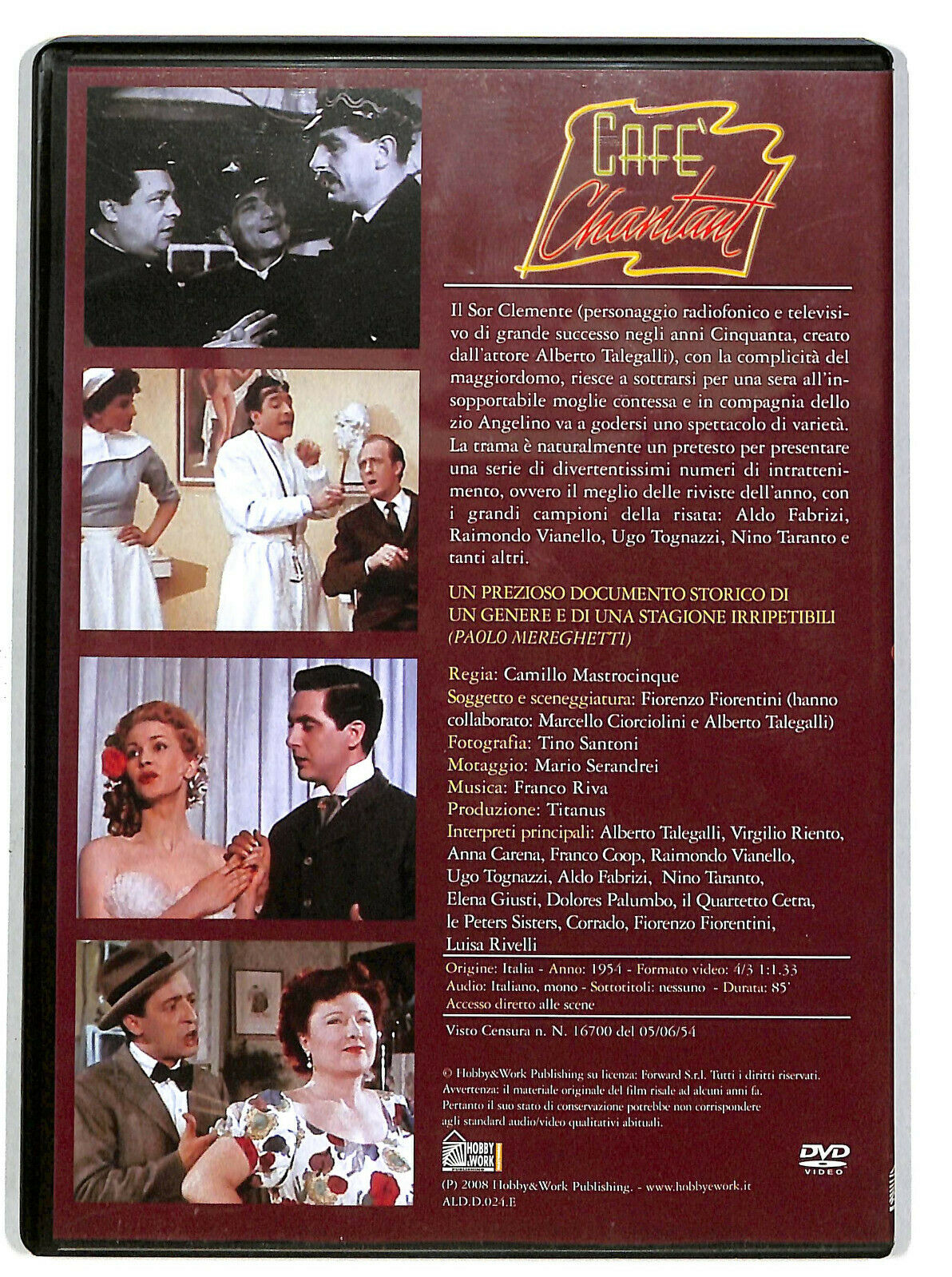 EBOND Cafe Chantaut DVD Editoriale D603852