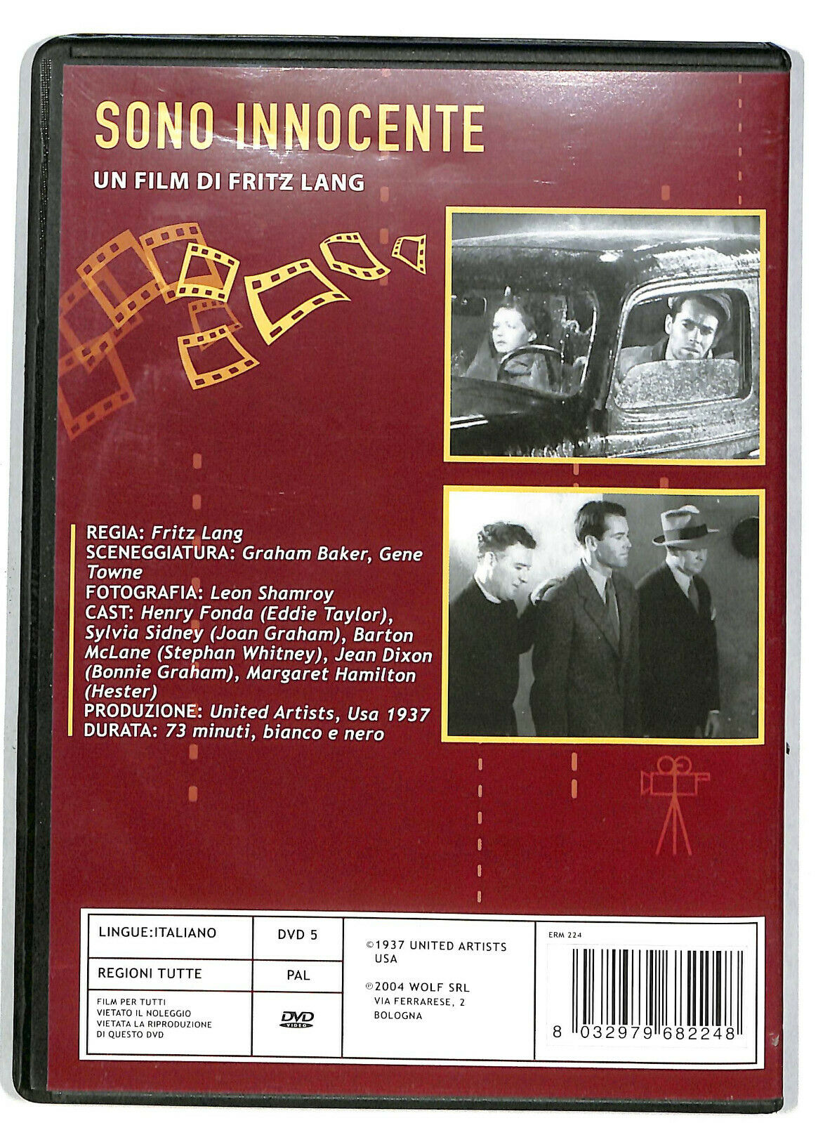 EBOND Sono Innocente DVD D603855