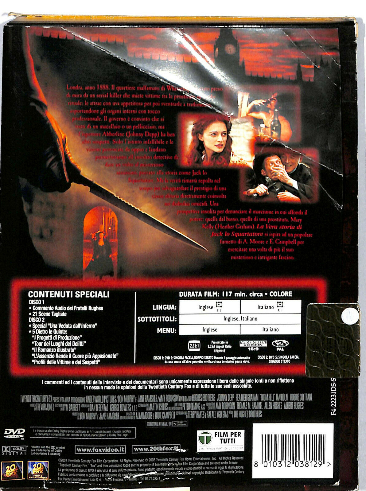 EBOND Jack Lo Squartatore DVD D604031