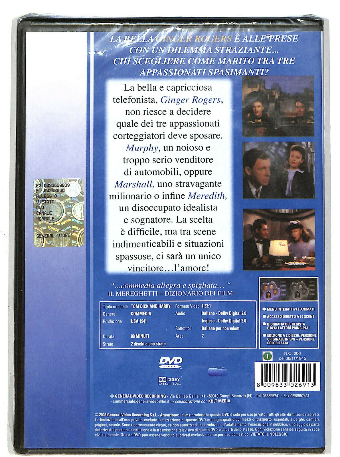 EBOND Tom, Dick e Harry (2 DVD) DVD D604139