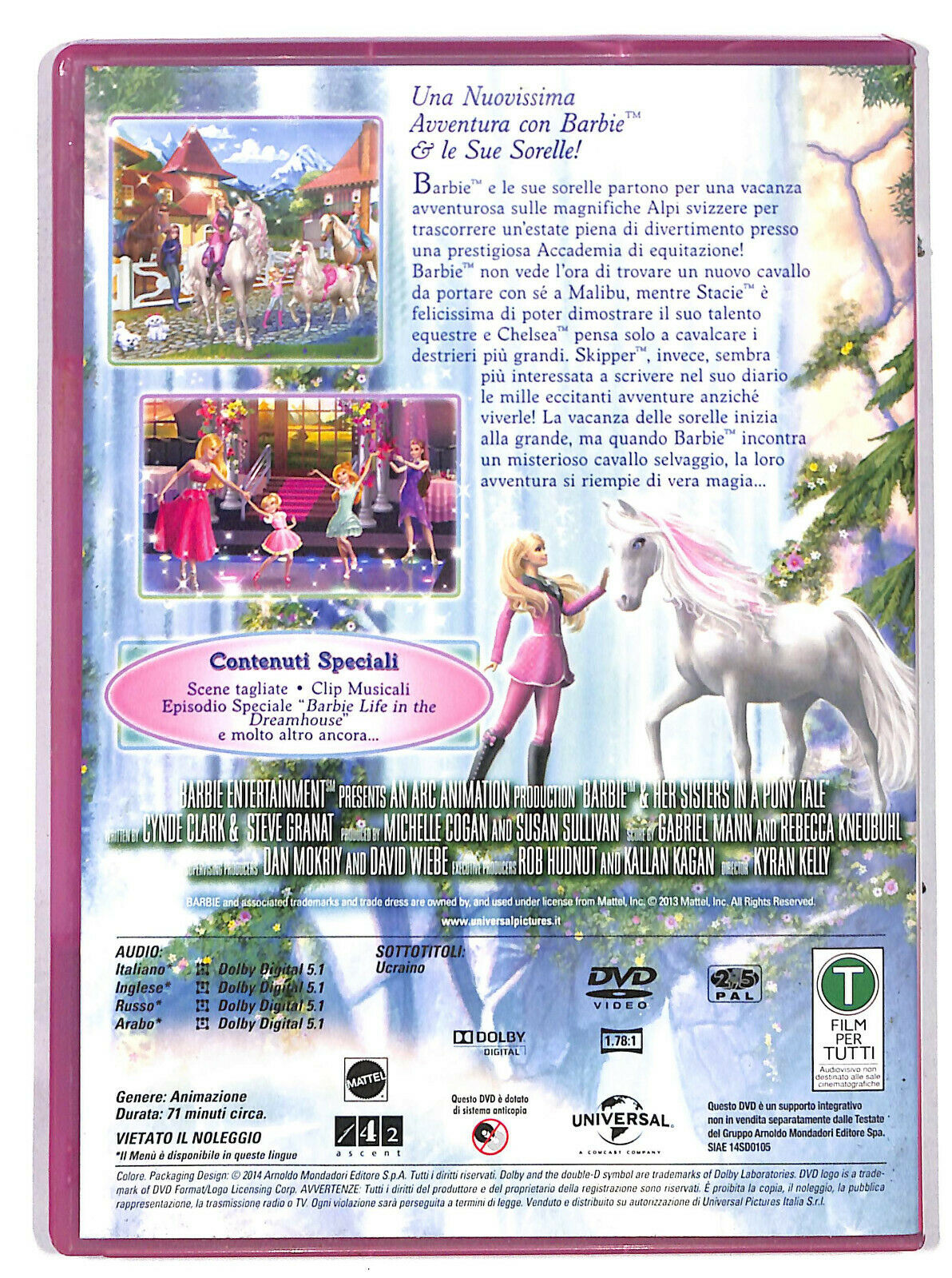 EBOND Barbie e Il Cavallo Leggendario DVD Editoriale D604232