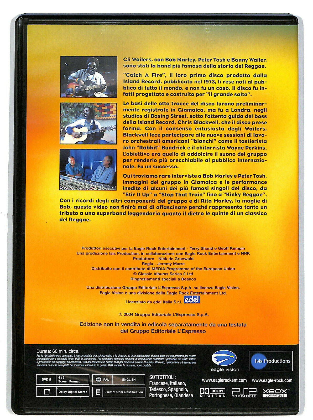 EBOND Catch a Fire DVD Editoriale D604345