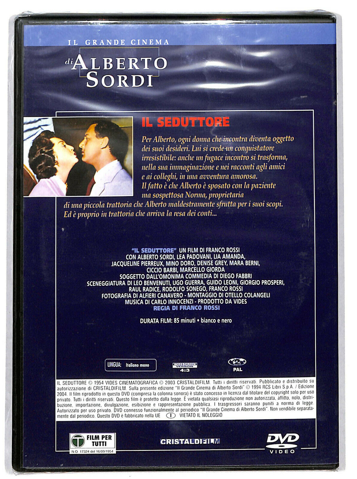 EBOND Il Seduttore DVD Editoriale D604427