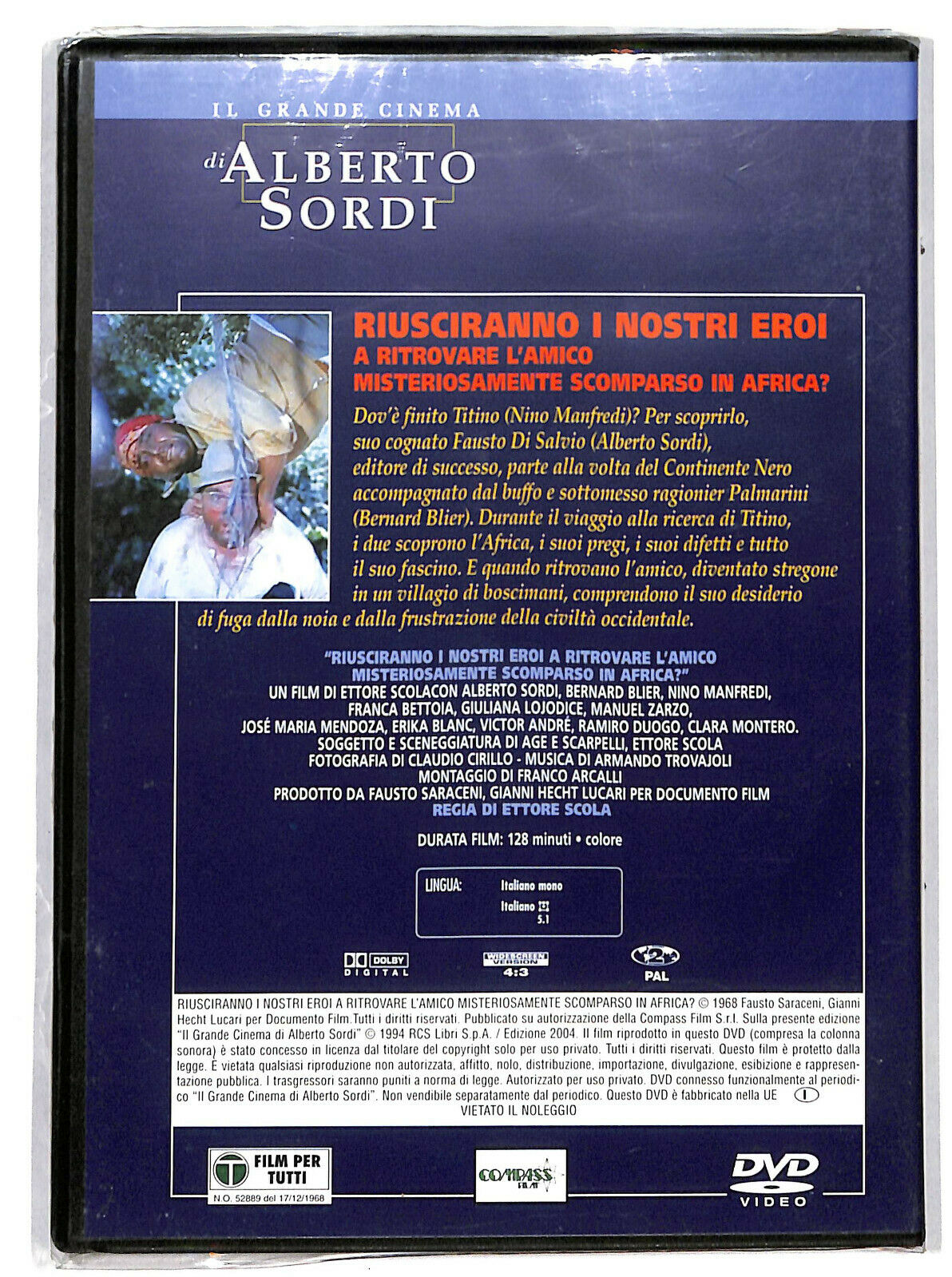EBOND Riusciranno i Nostri Eroi a Ritrovare L'amico DVD Editoriale D604428